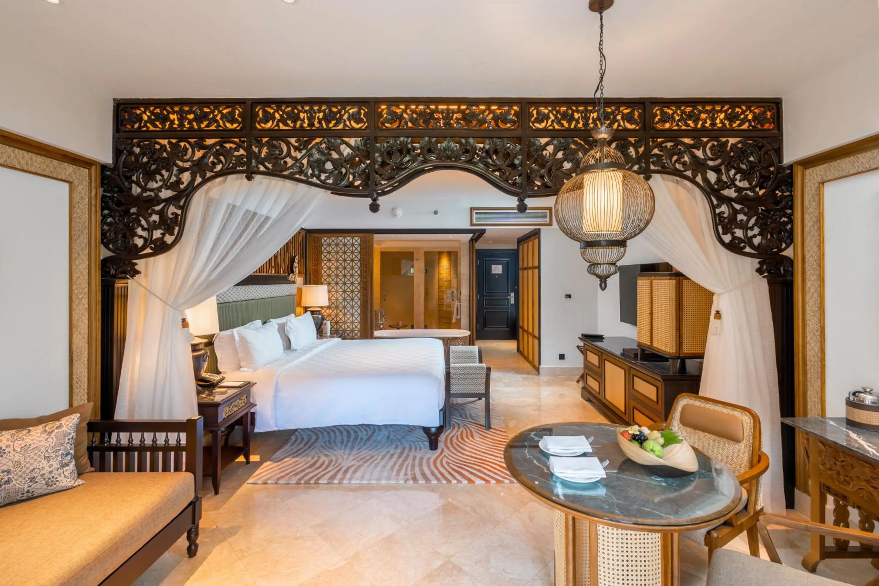 Bedroom, Bed in AYANA Resort Bali