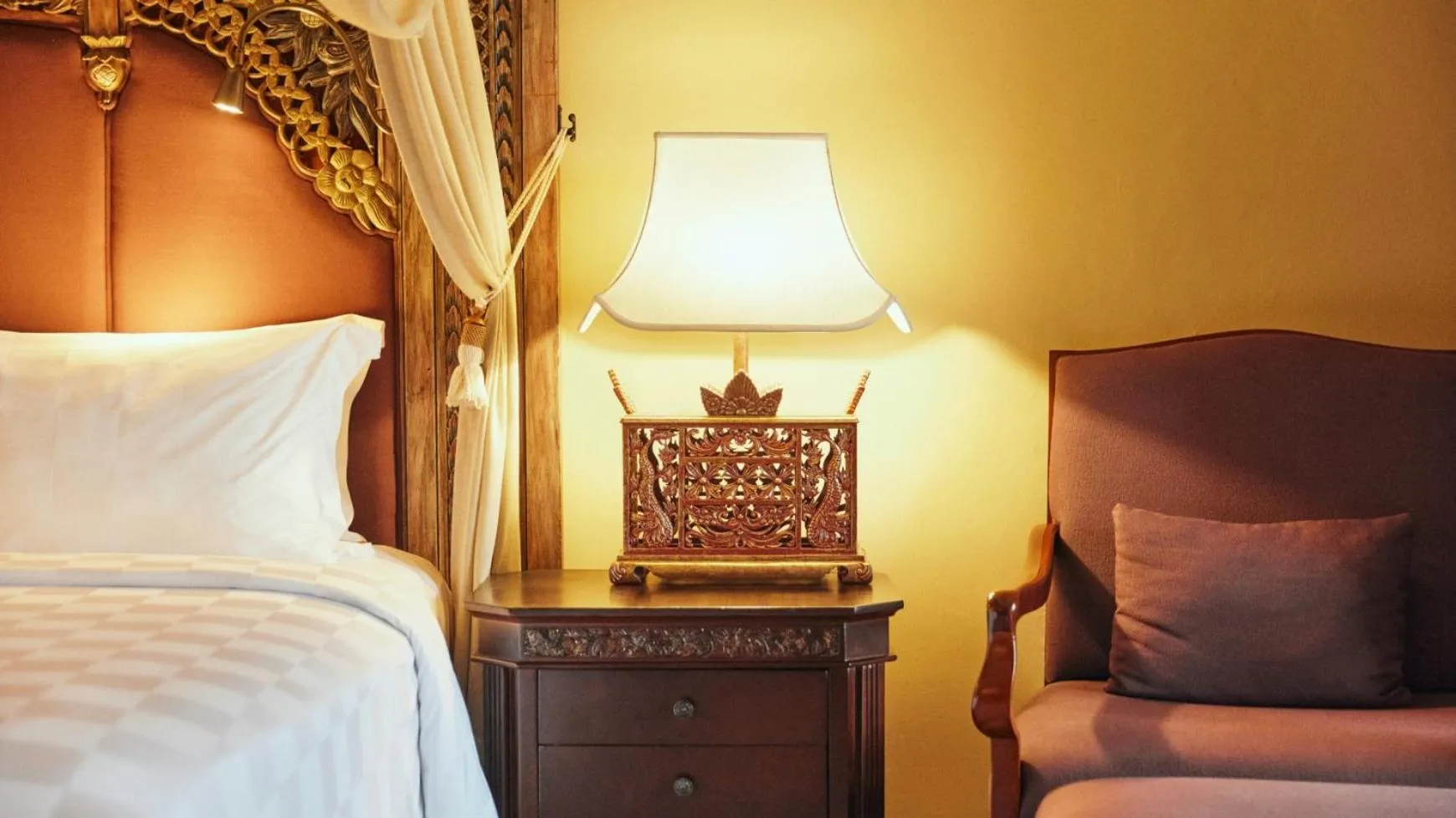 Bed in AYANA Resort Bali