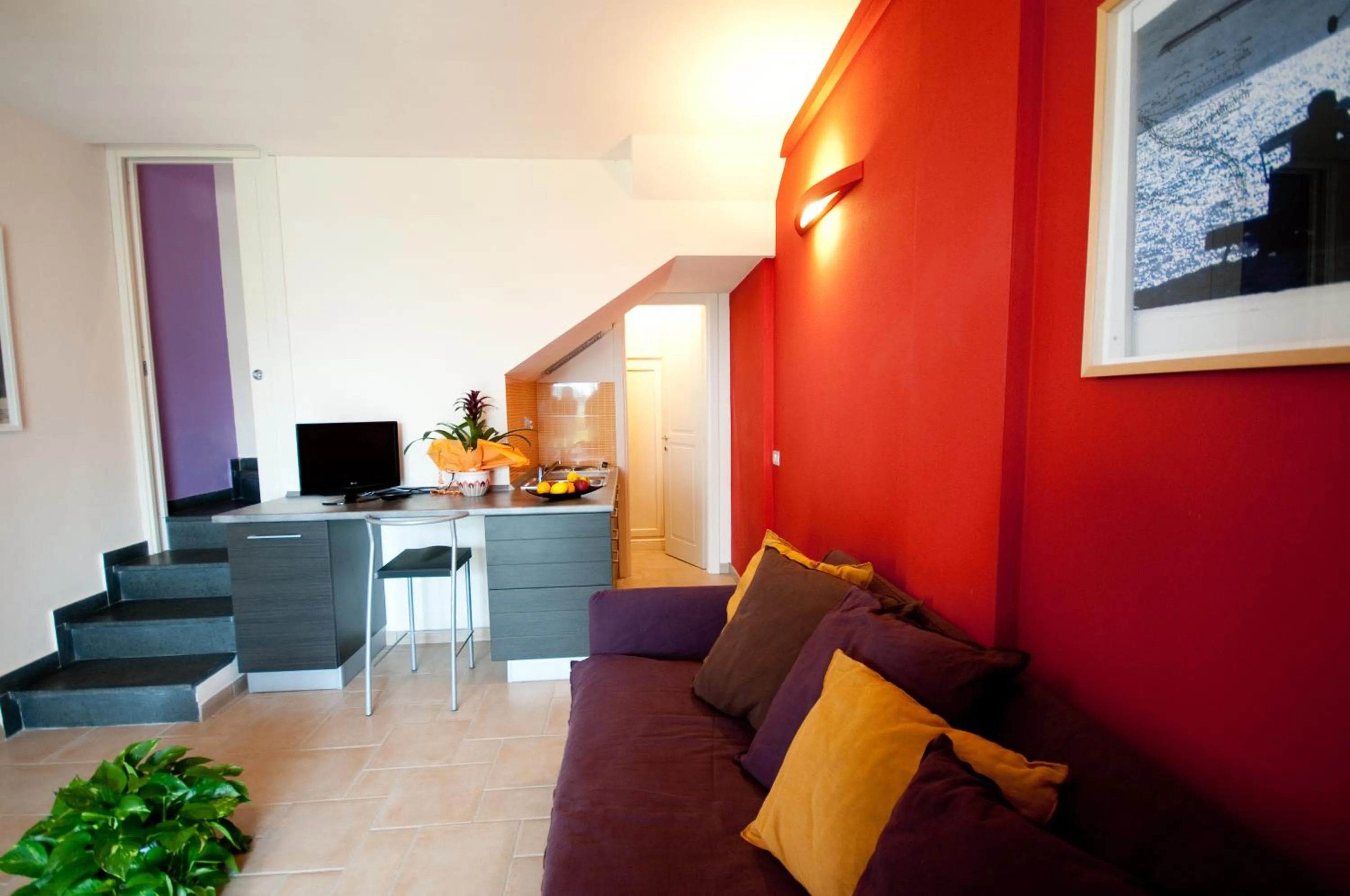 Living room in Hotel La Posta di Torrenova