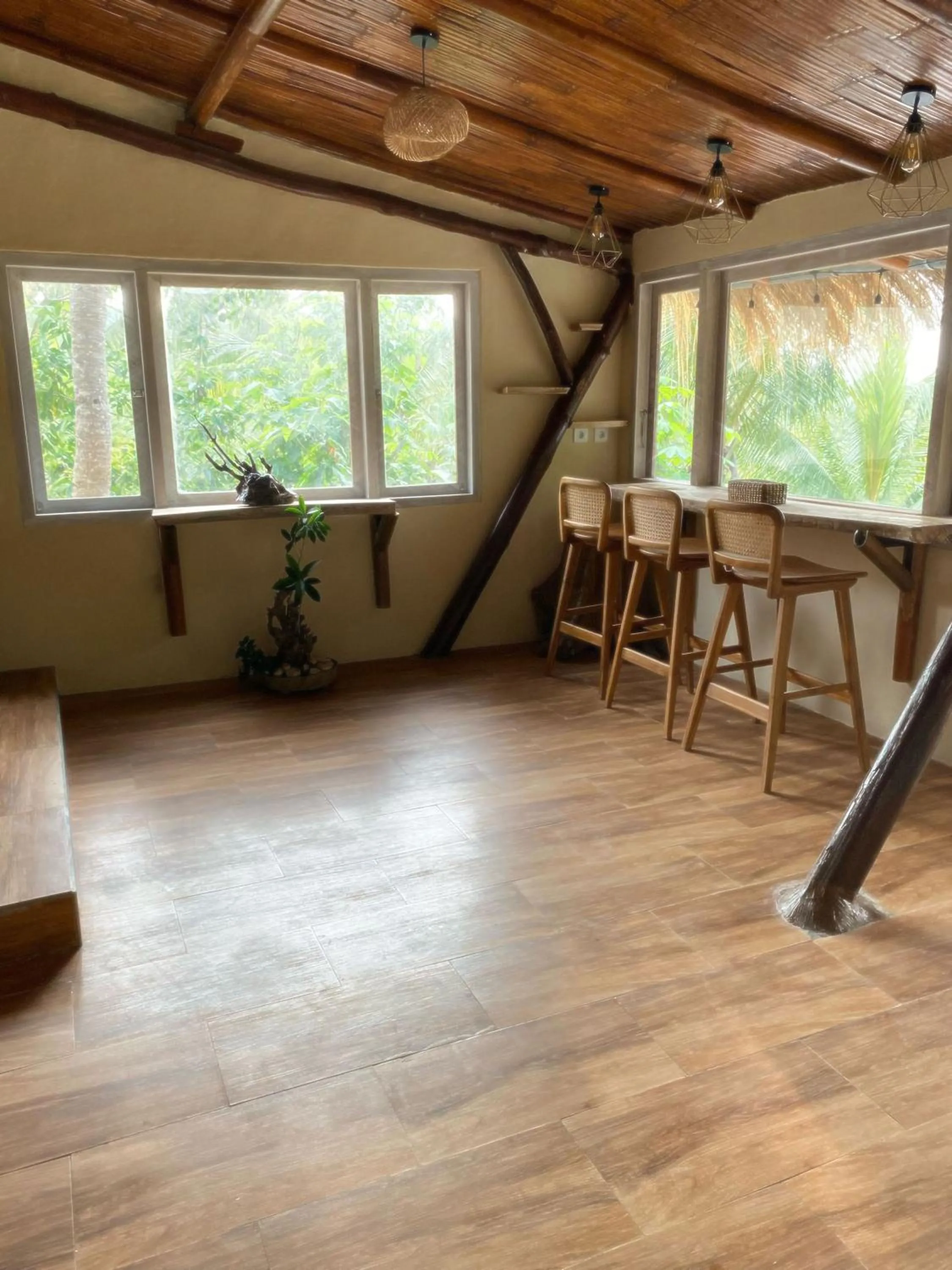 Natural landscape in Gading Tree House