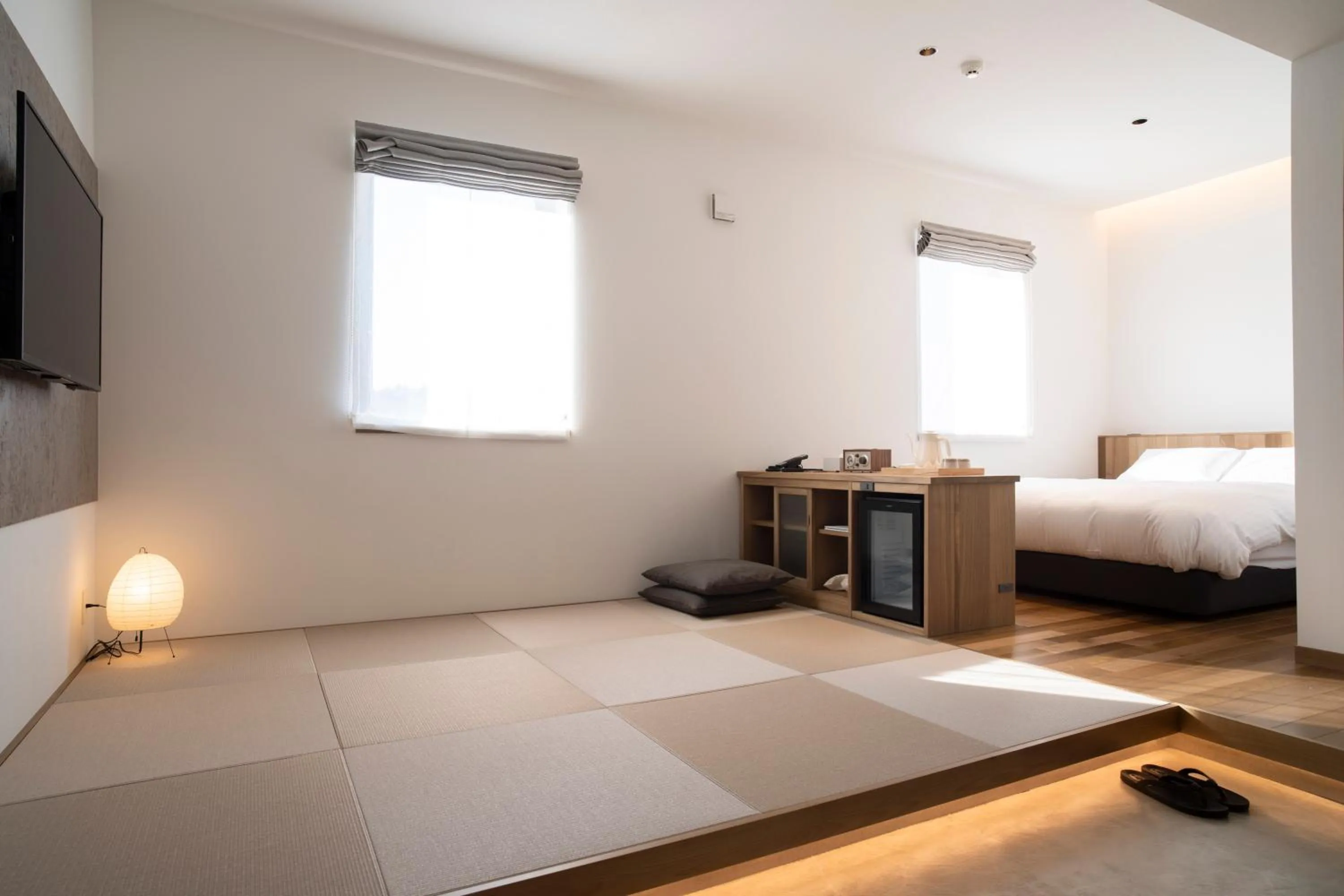 Photo of the whole room, Bed in MASCOS HOTEL Masuda Onsen