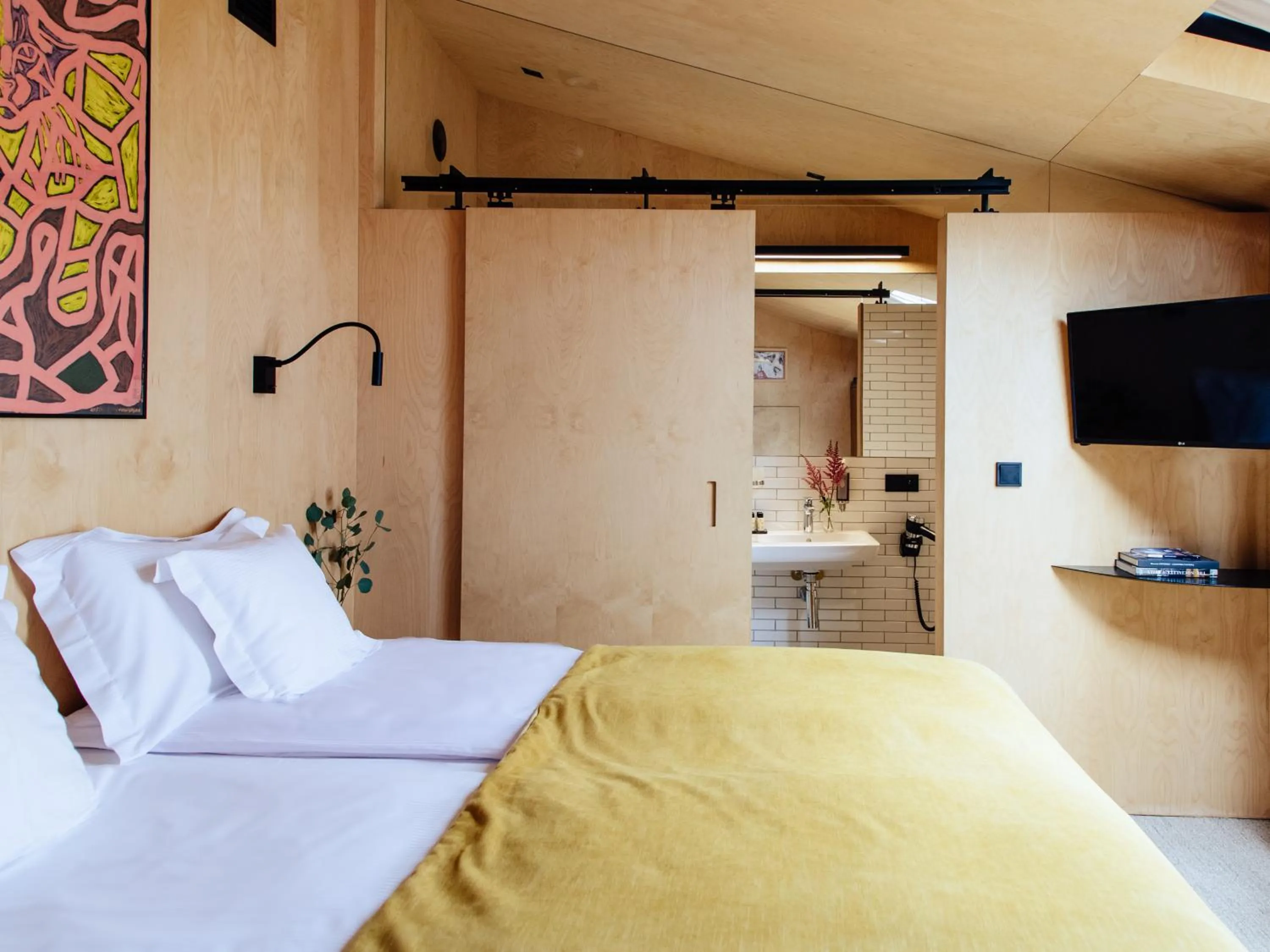 Bed in Pokoje Gościnne WIDNOKRĄG