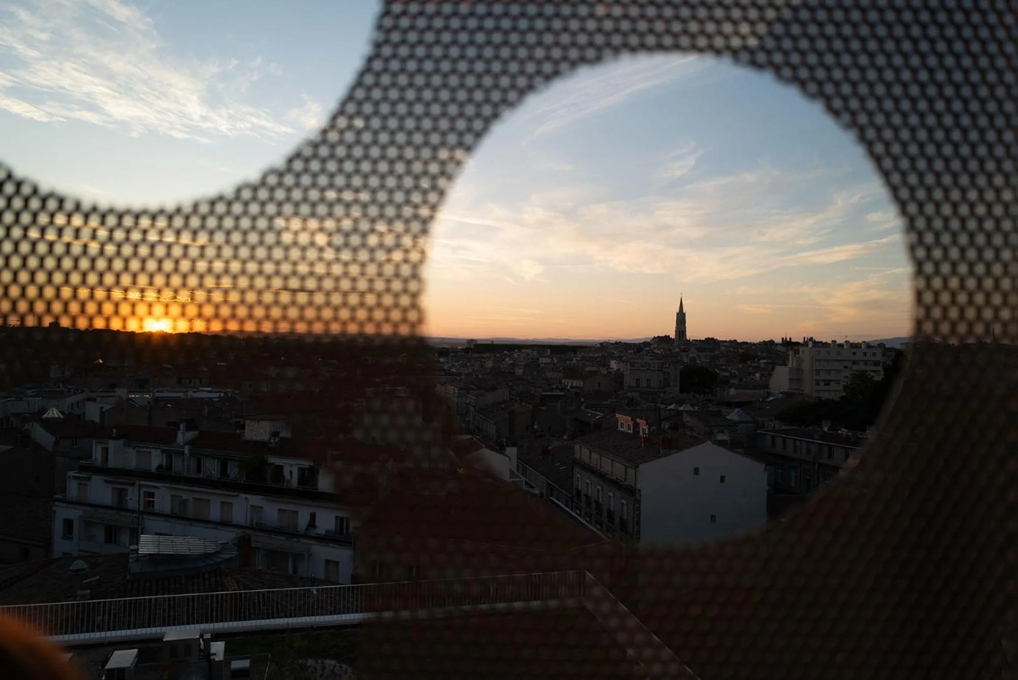 City view in Hotel Campanile Montpellier Centre St Roch