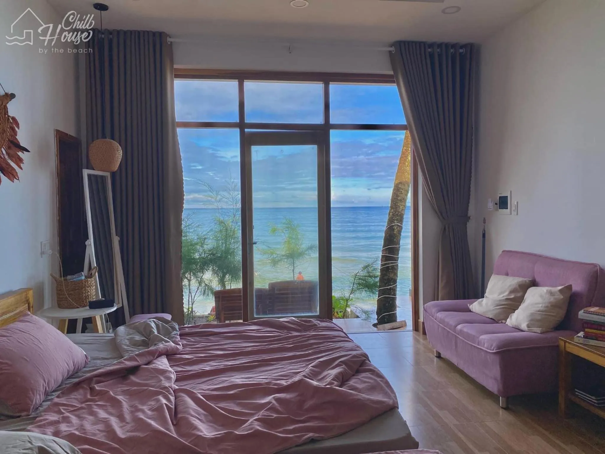 Bedroom, Bed in CHILL HOUSE by the beach
