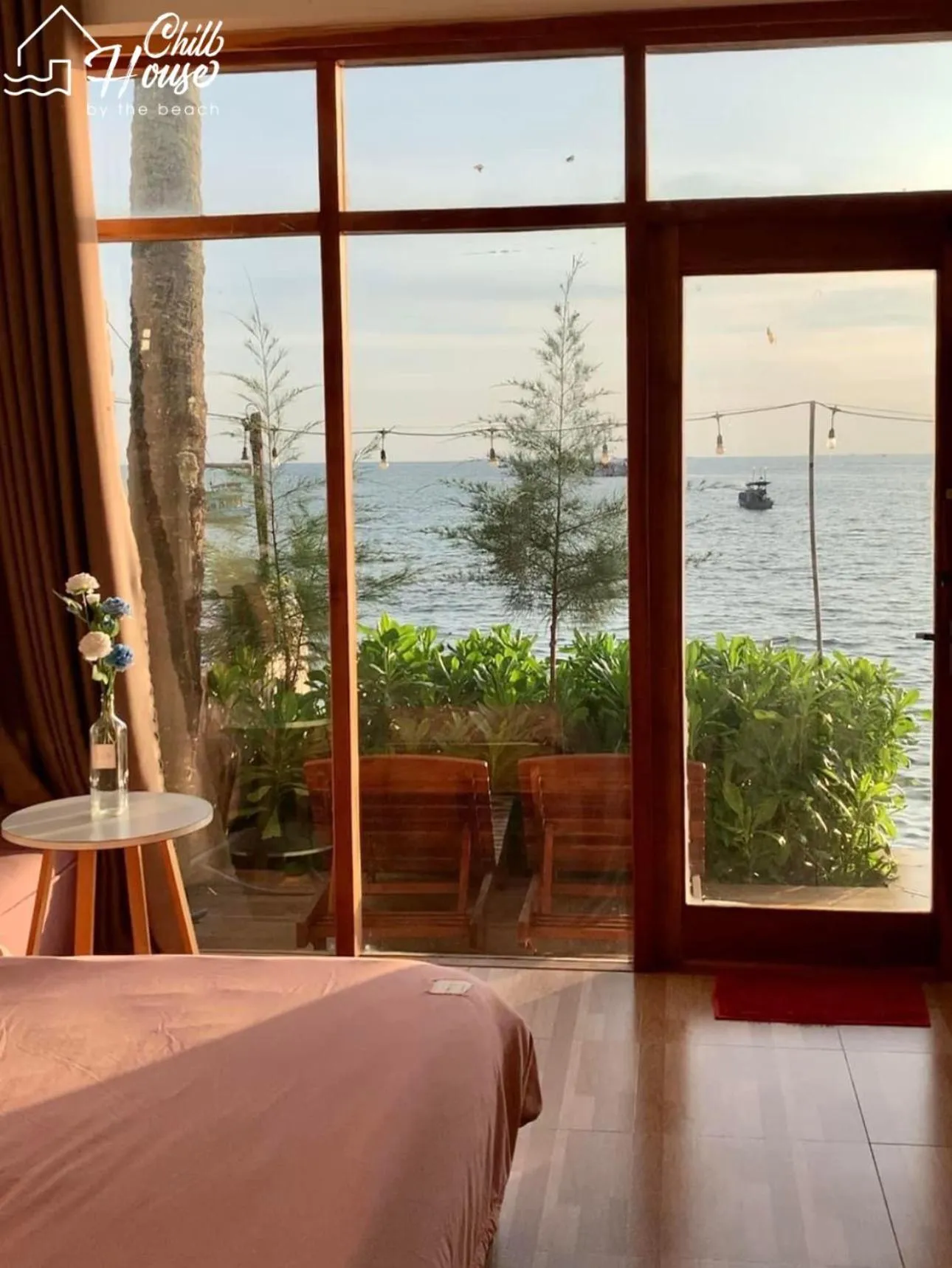 Natural landscape, Bed in CHILL HOUSE by the beach