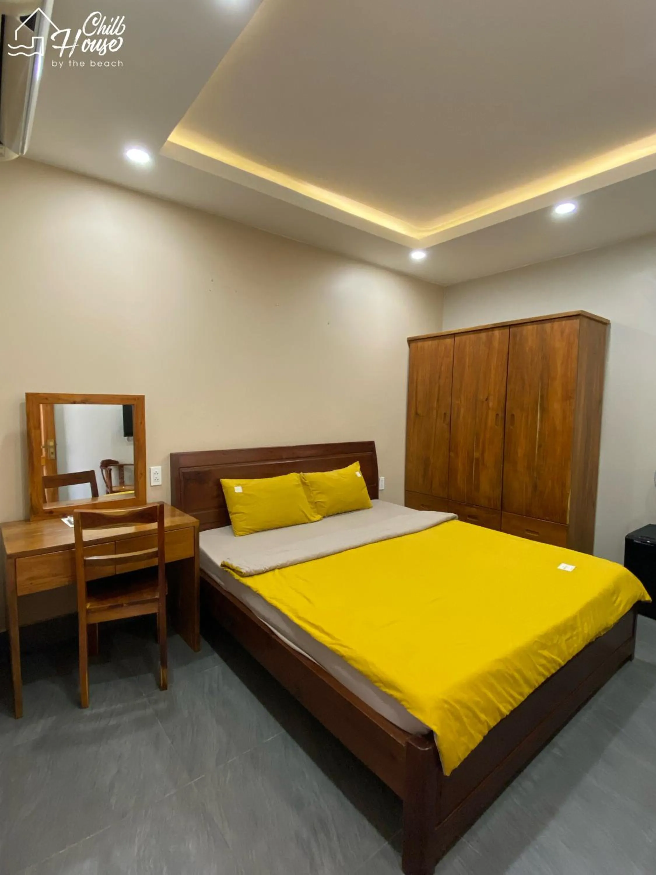 Bed in CHILL HOUSE by the beach