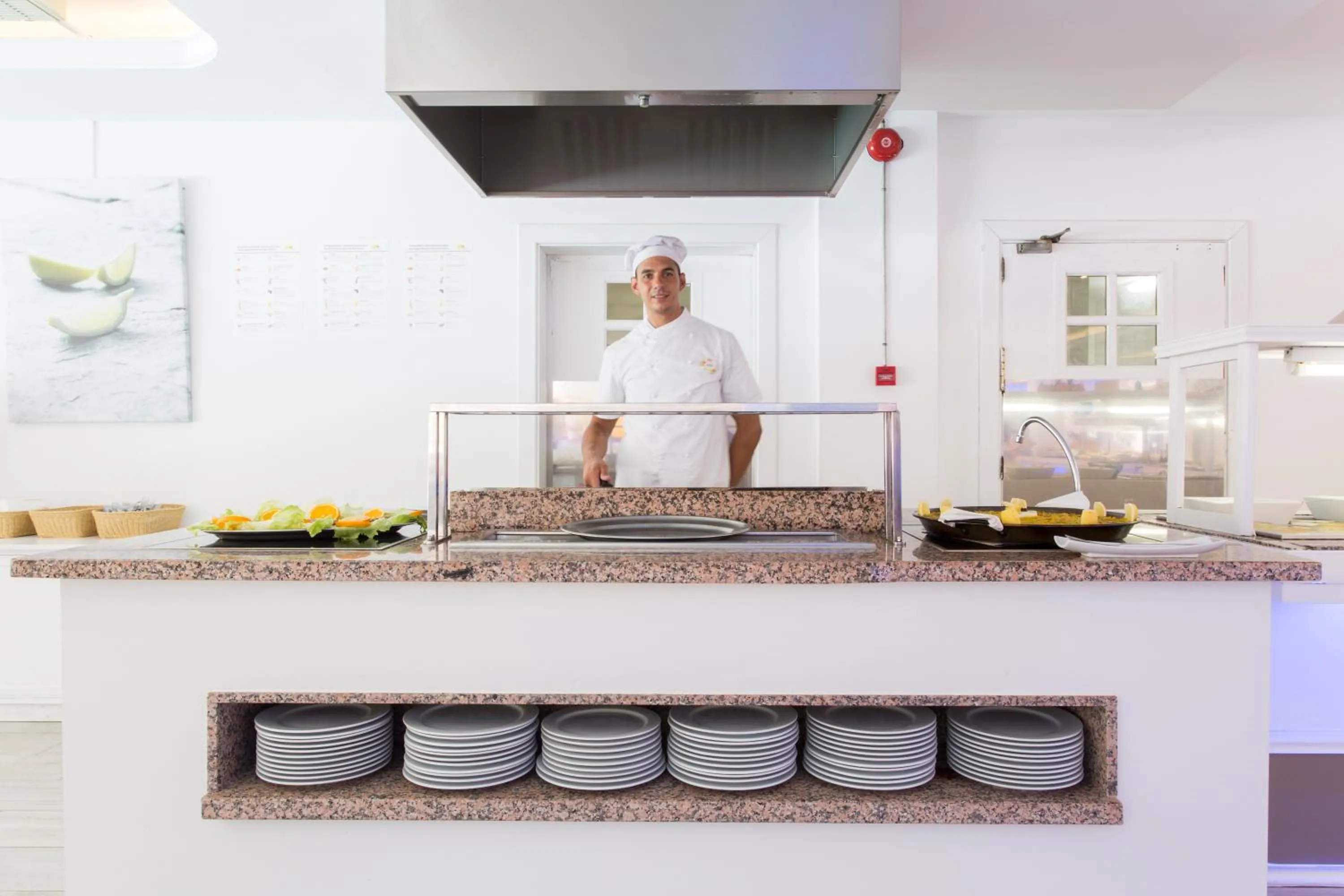 Staff in Guya Wave Hotel