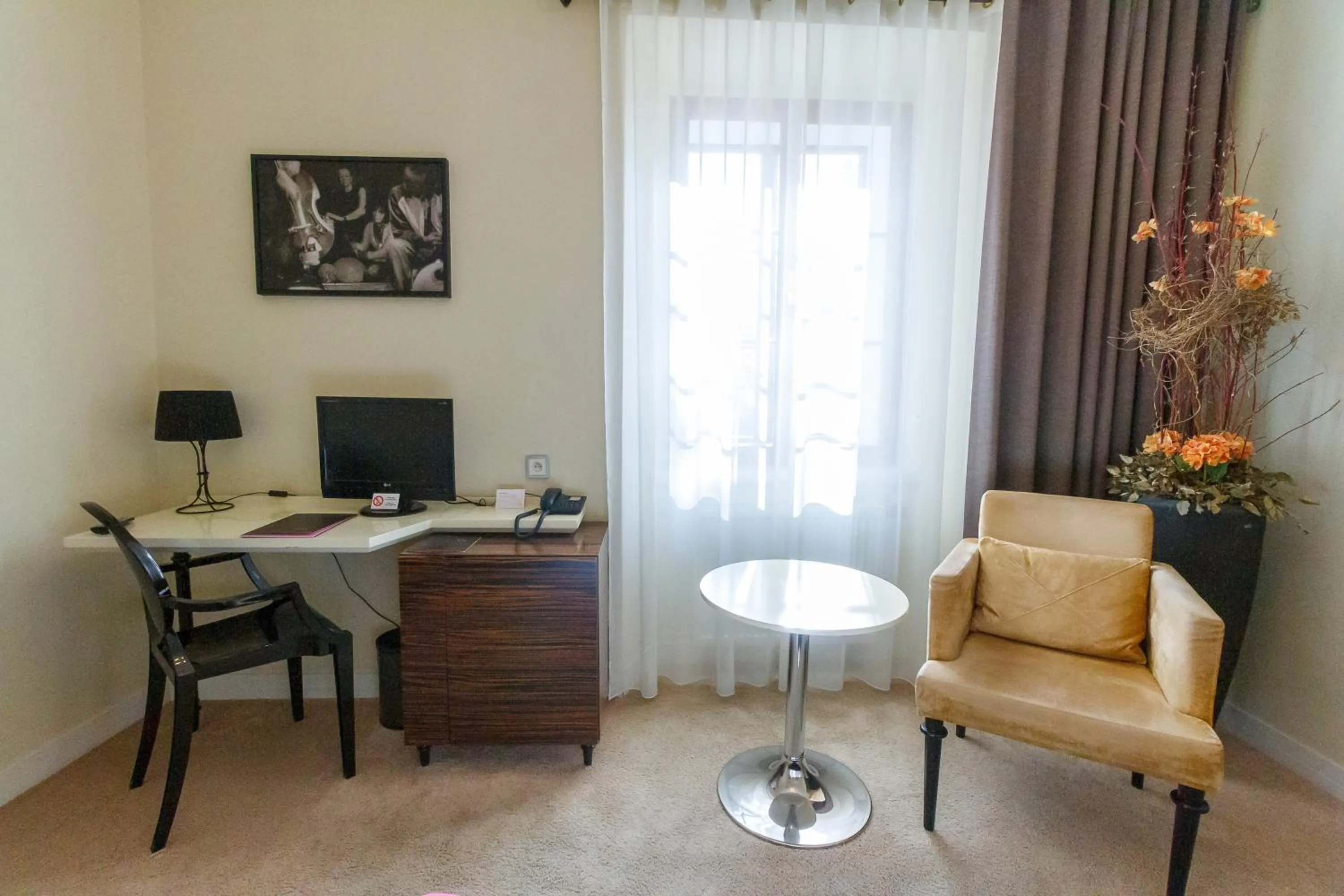 Seating area in Hotel Aplaus