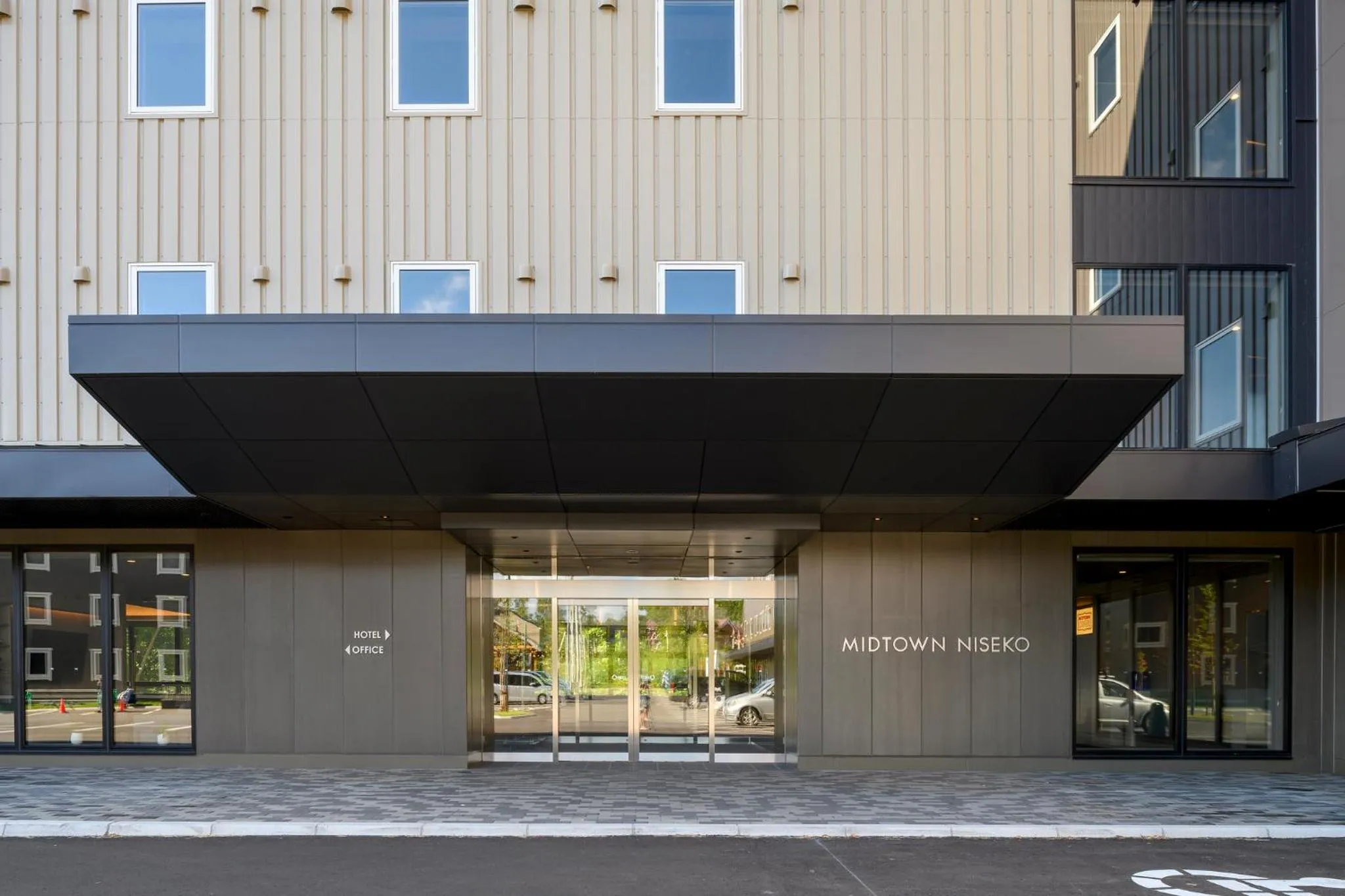 Facade/entrance in Midtown Niseko