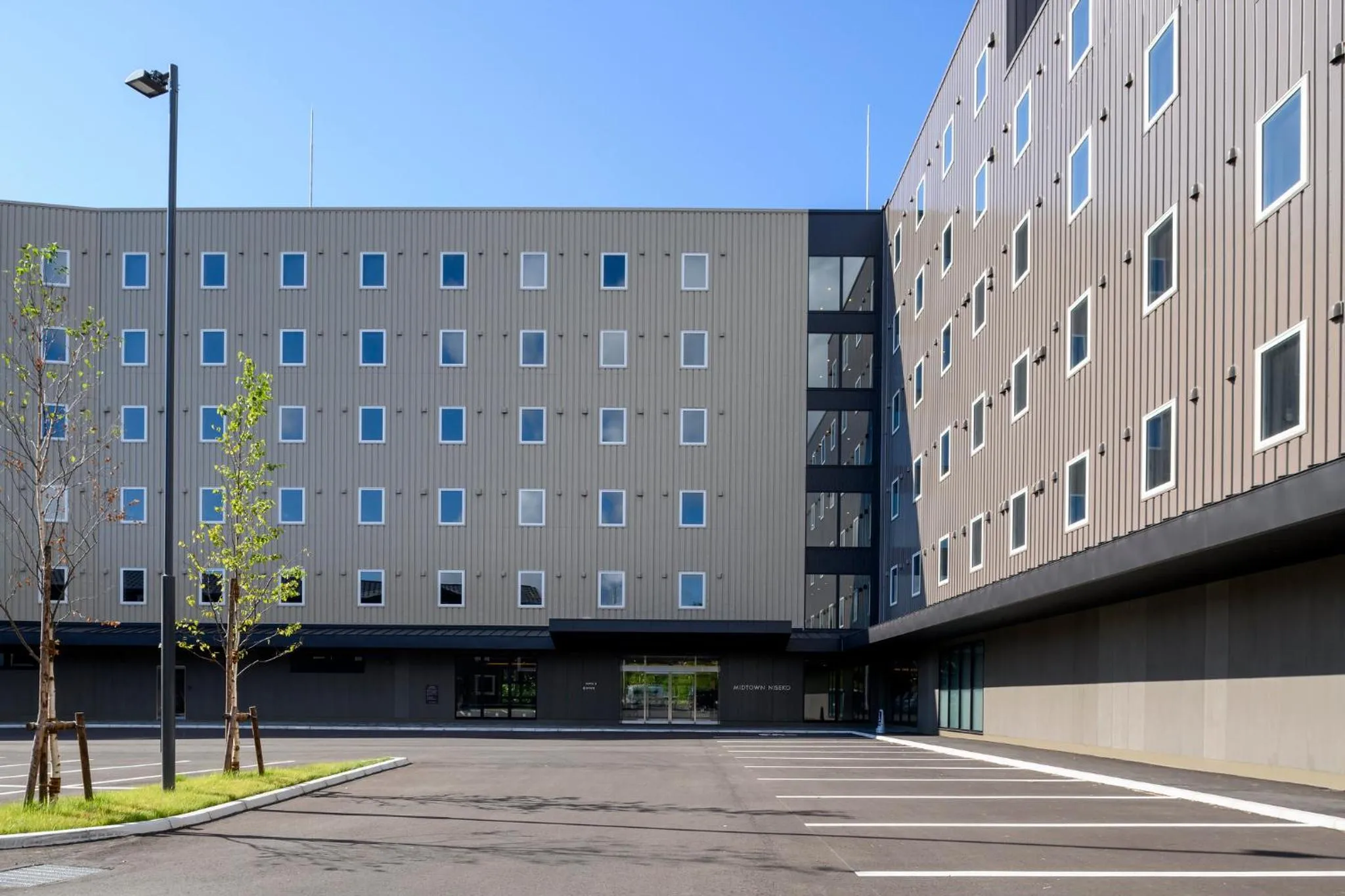 Facade/entrance in Midtown Niseko