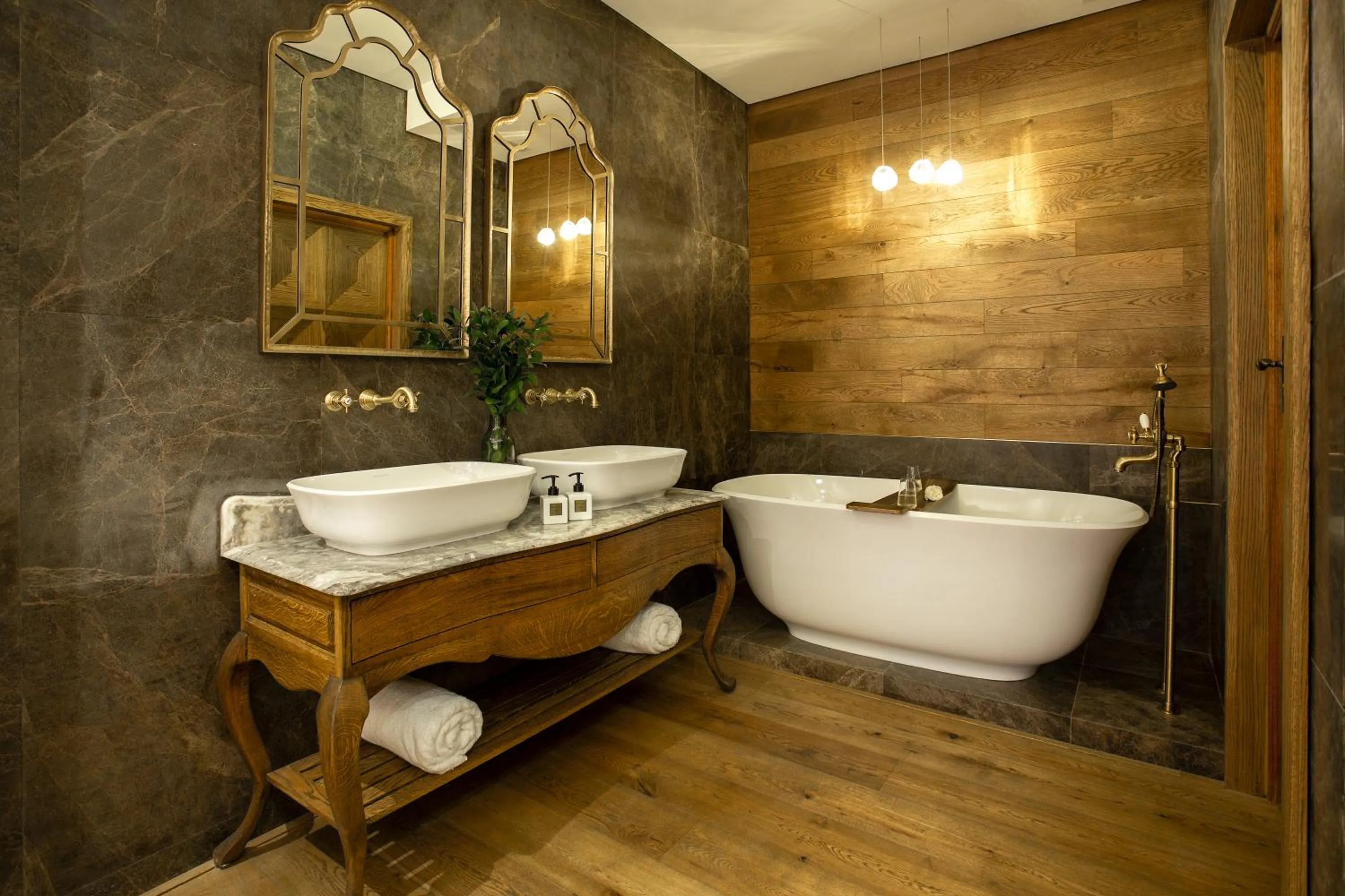 Bathroom in The Giglio Boutique Hotel at Zevenster