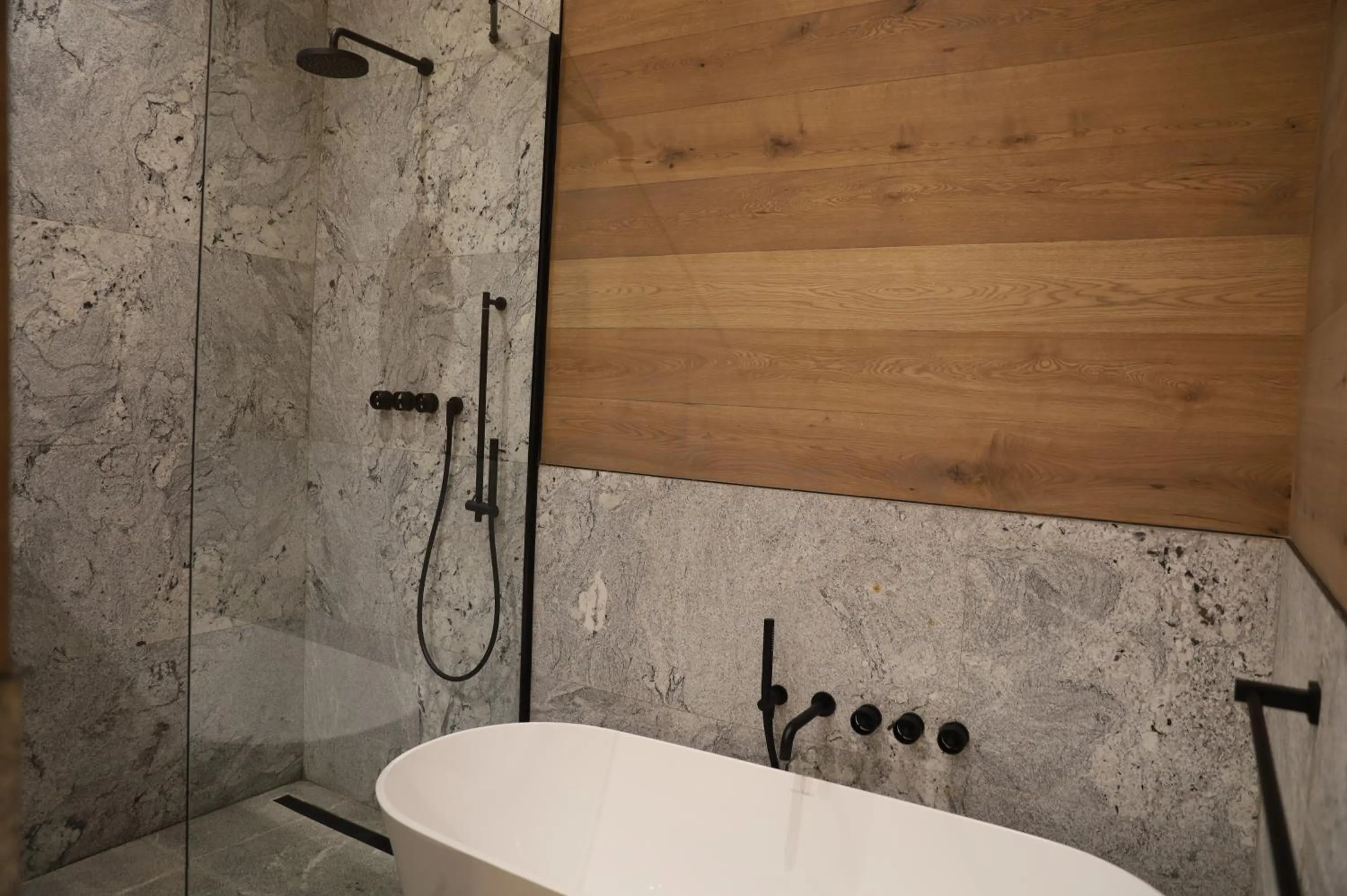 Bathroom in The Giglio Boutique Hotel at Zevenster