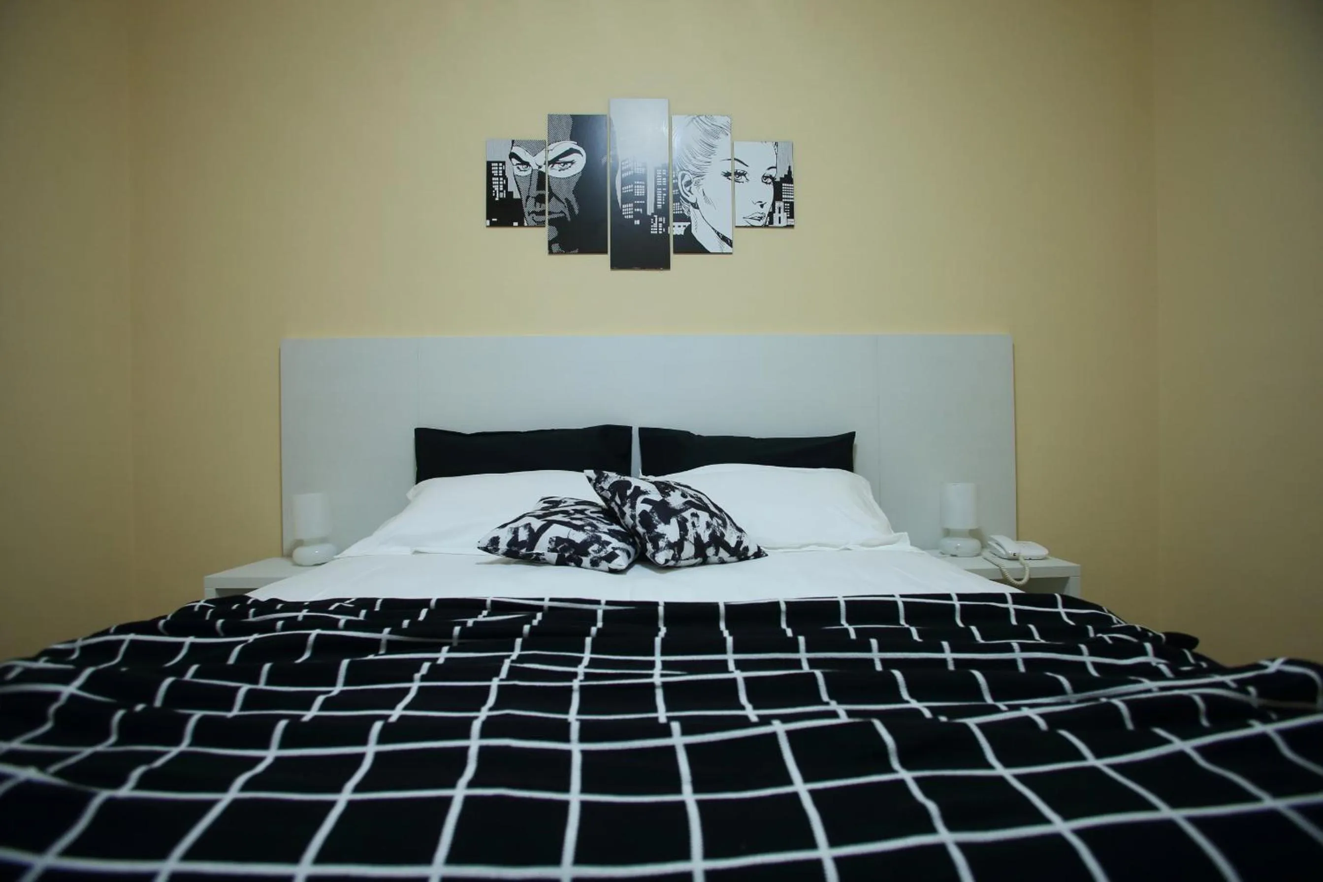 Bedroom in Hotel Villa Romana