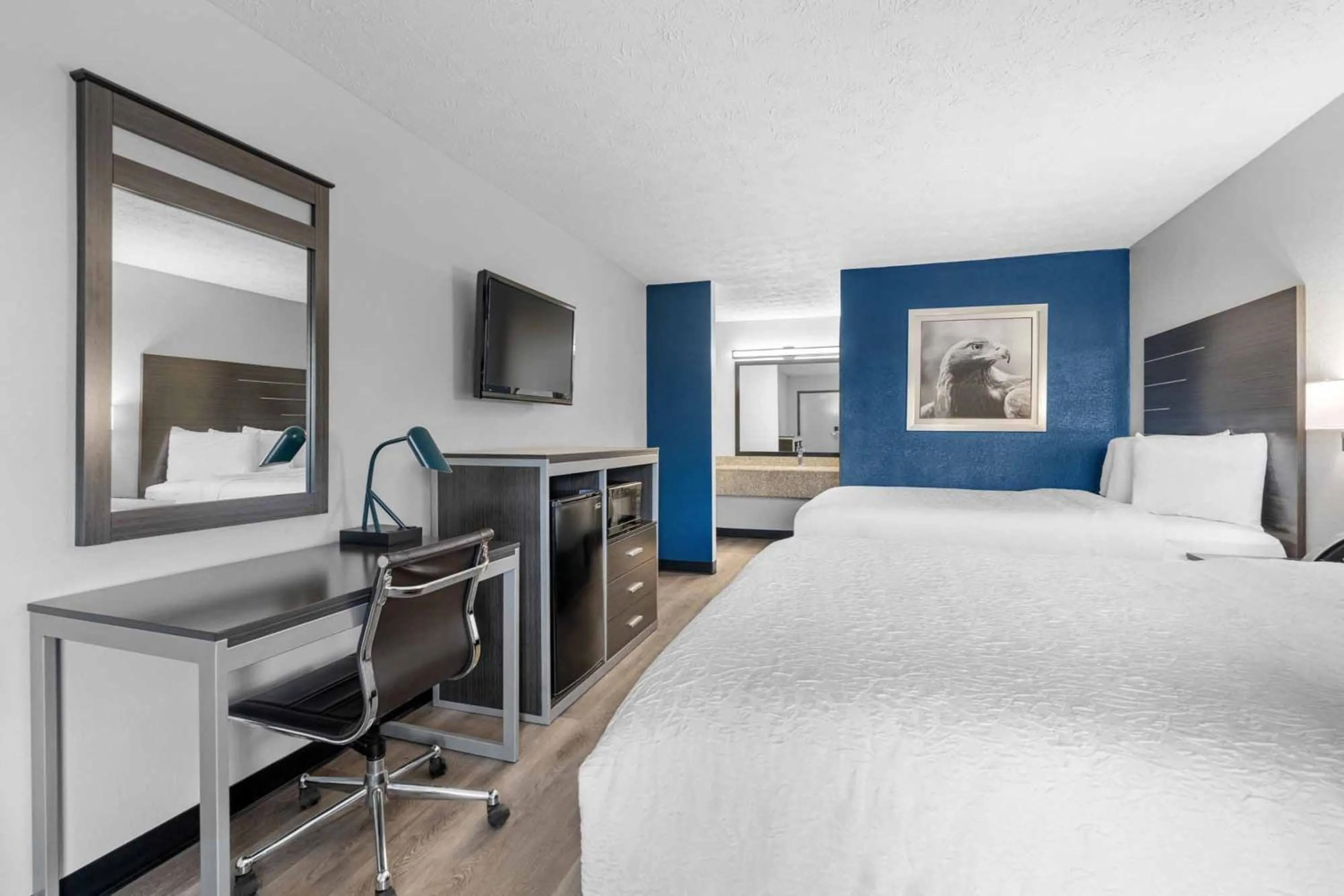 Shower, Bed in Auburn Lodge near University