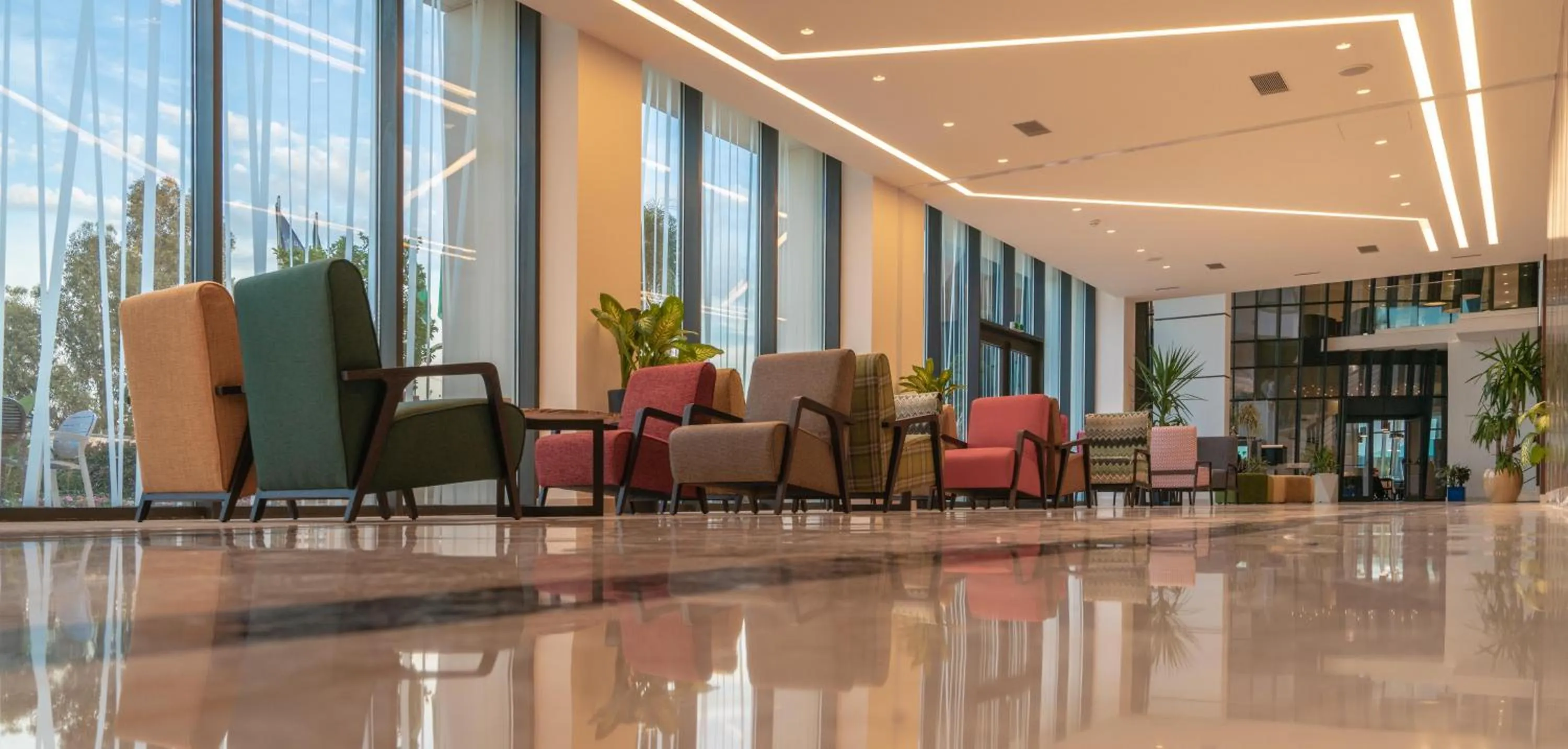 Lobby or reception in Golden Tulip Royaume