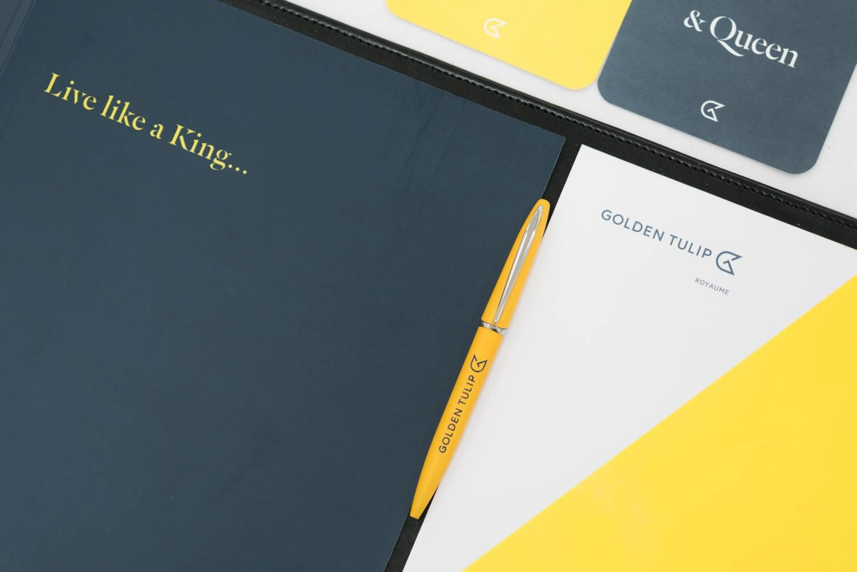 Logo/Certificate/Sign in Golden Tulip Royaume