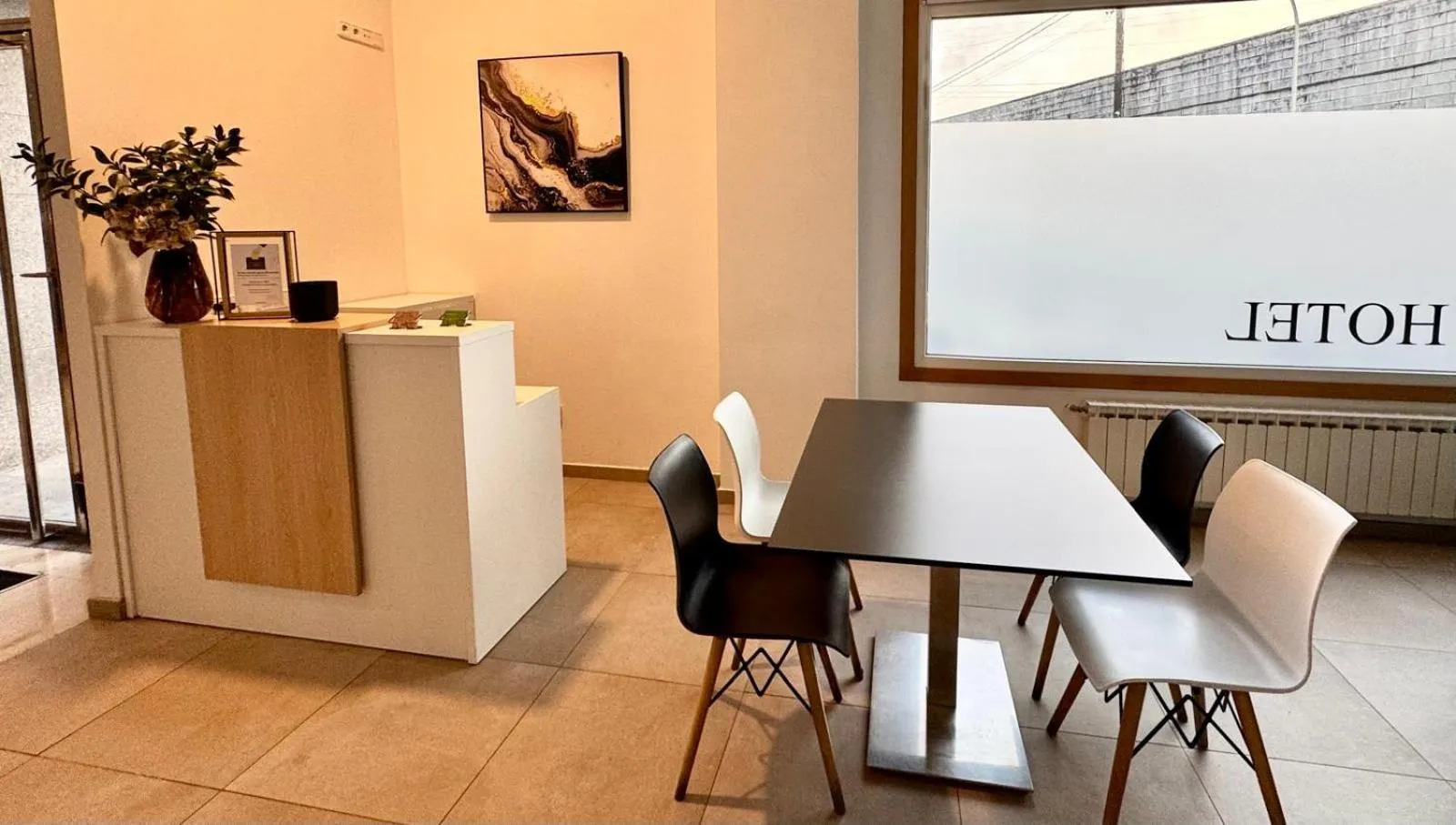 Living room in Hotel Reigosa