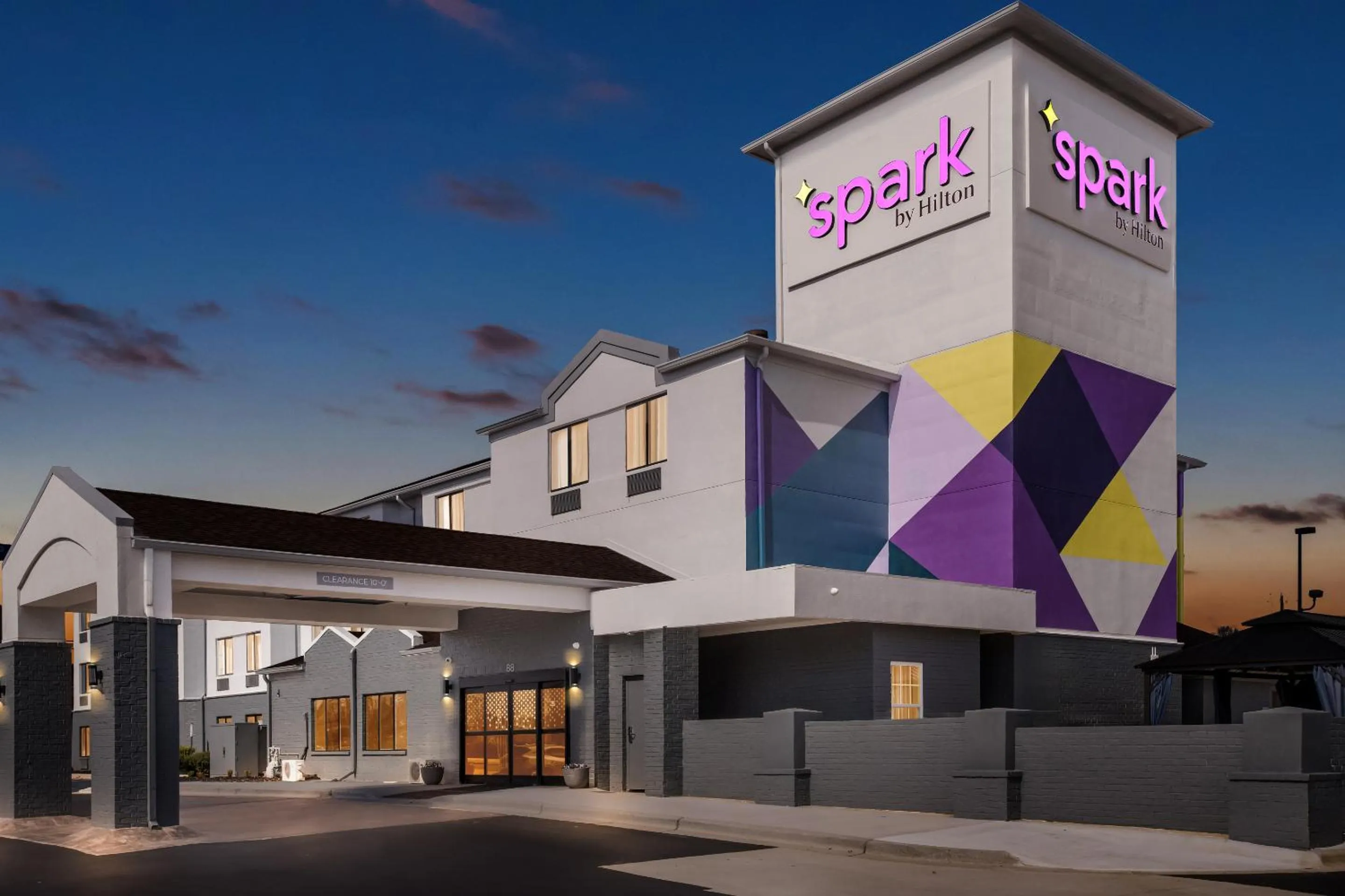 Property building in Spark by Hilton Oxford