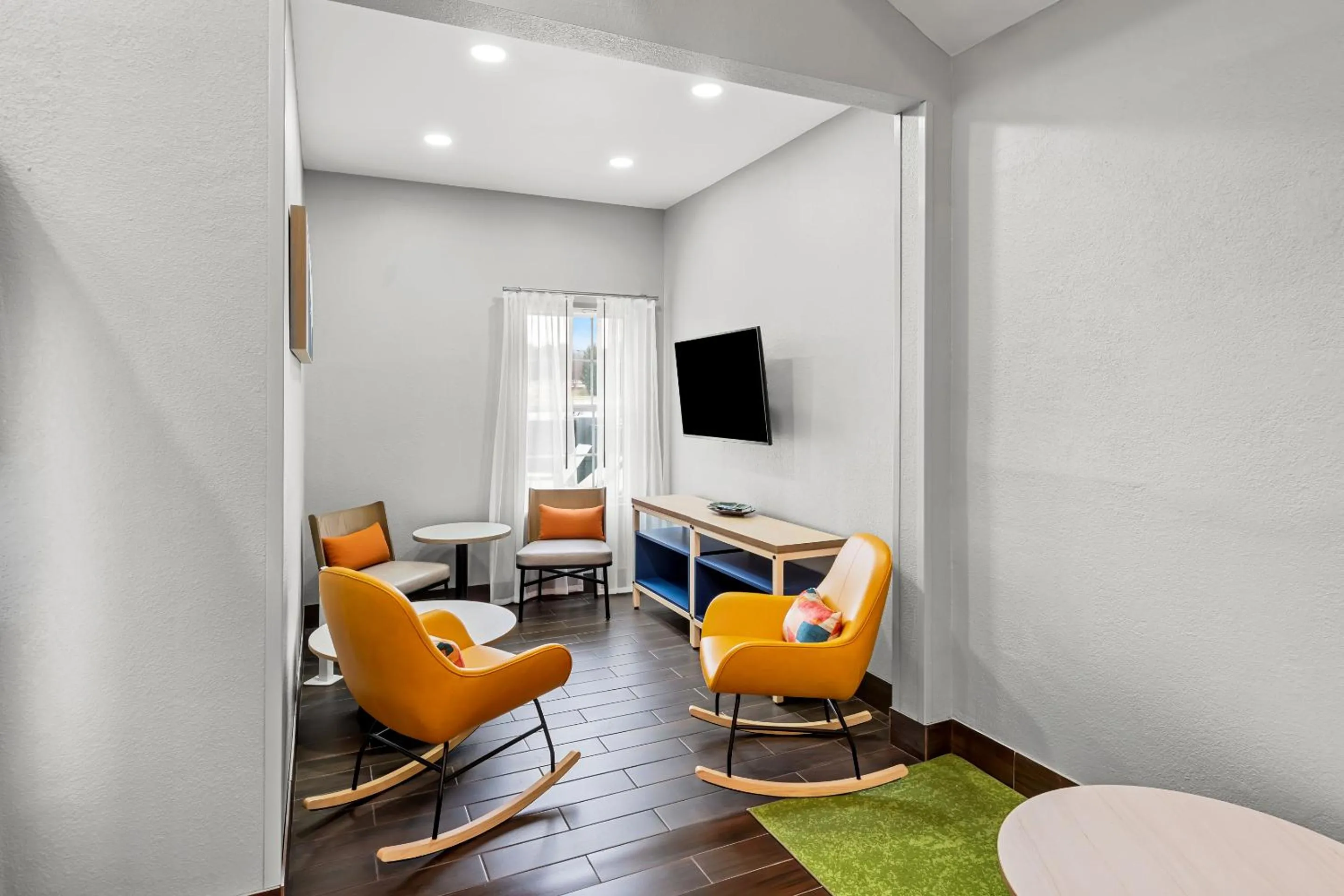 Seating area in Spark by Hilton Oxford