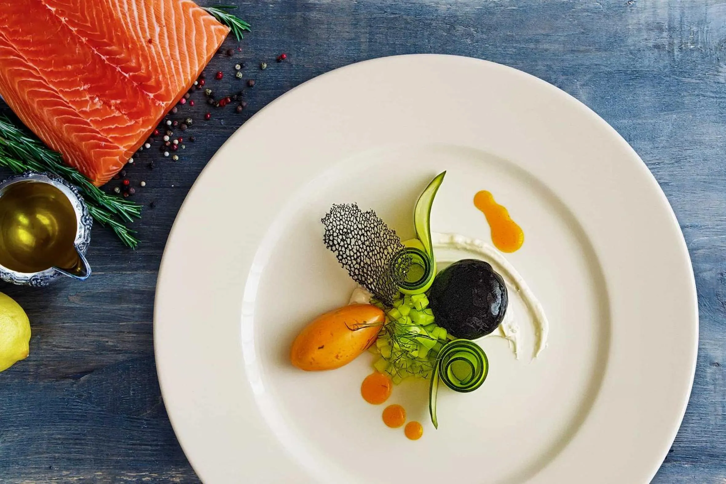 Food close-up in Hotel Czinege & Étterem