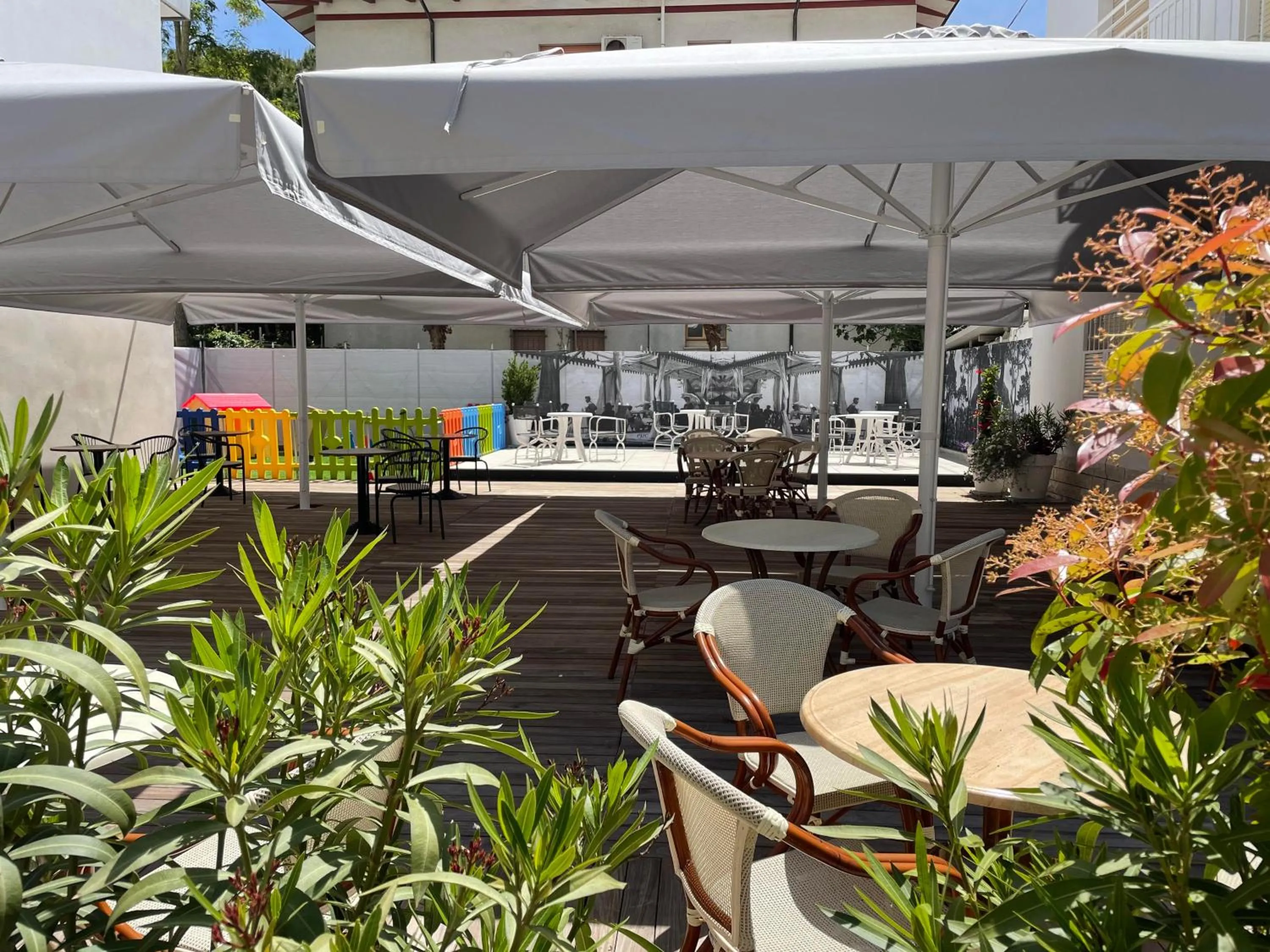 Garden in Hotel Cinzia