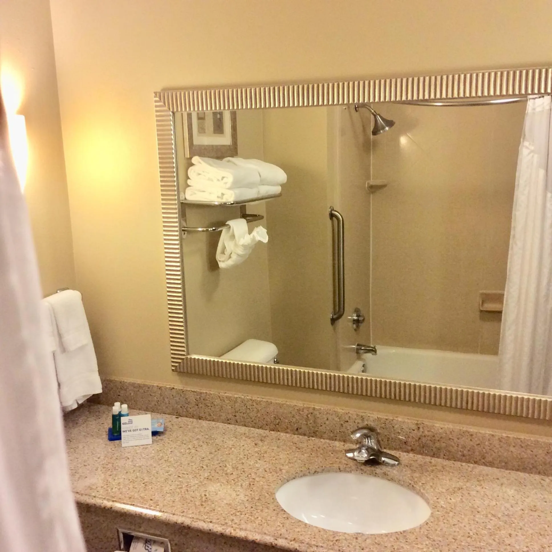 Bathroom in Comfort Suites Mobile-South Alabama University Area