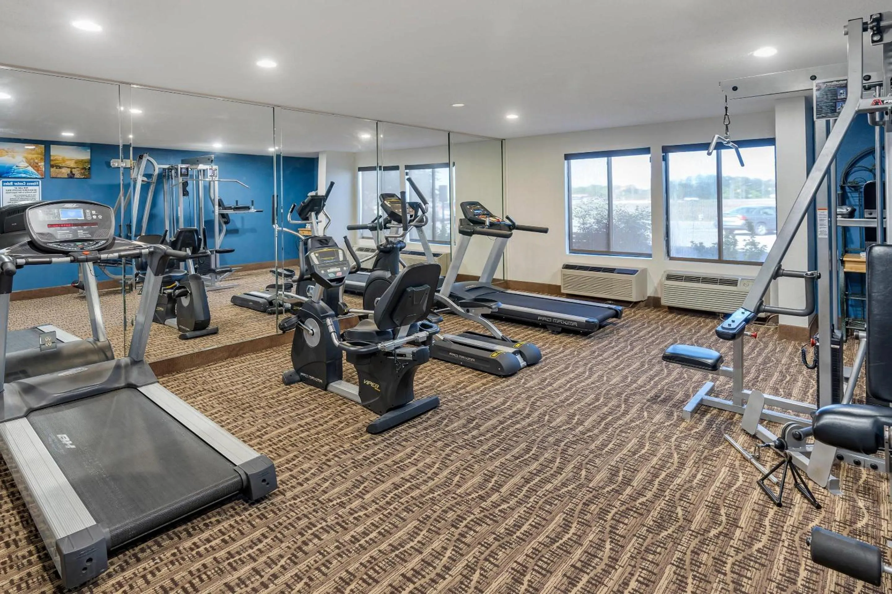 Fitness centre/facilities in Comfort Inn & Suites Lincoln I-20