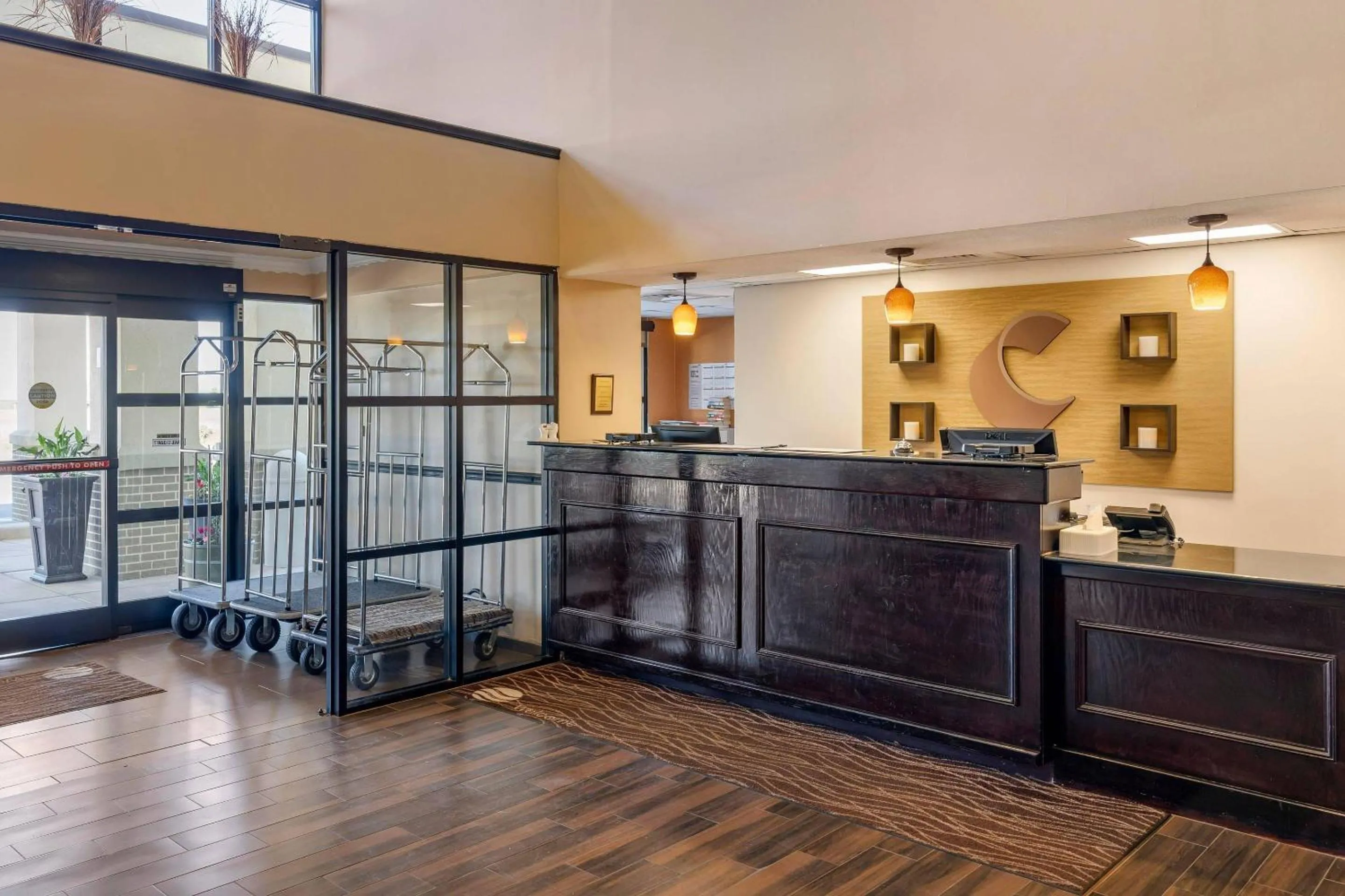 Lobby or reception in Comfort Inn & Suites Lincoln I-20