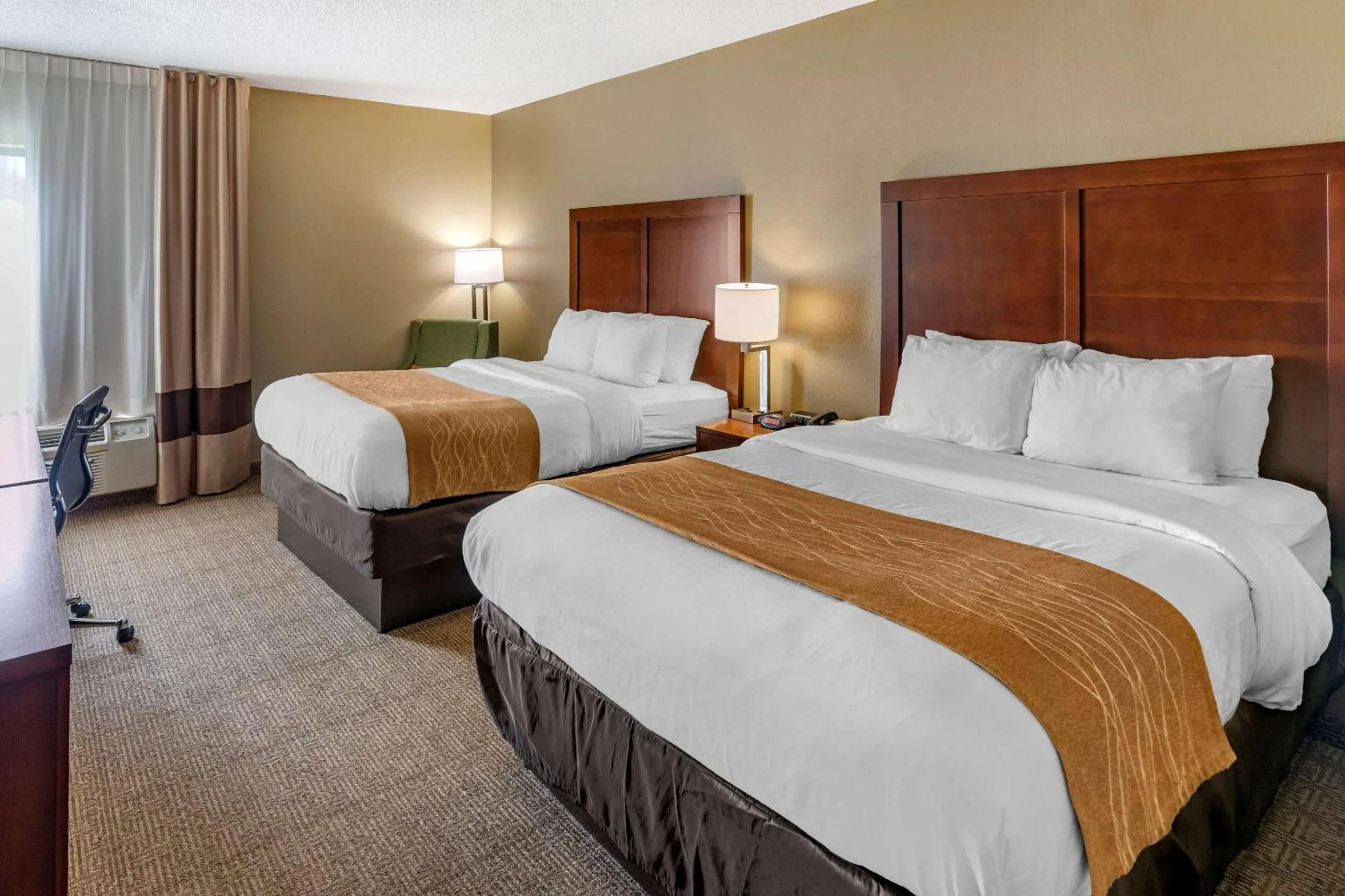 Superior Queen Room with Two Queen Beds - Non-Smoking in Comfort Inn & Suites