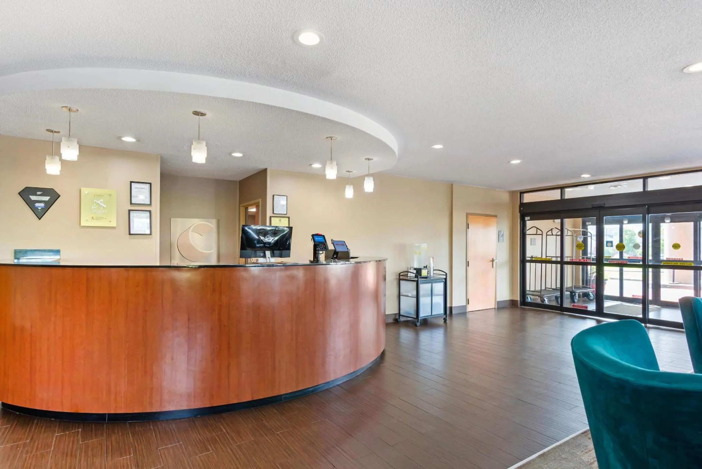 Lobby or reception in Comfort Suites Oxford I-20 exit 188