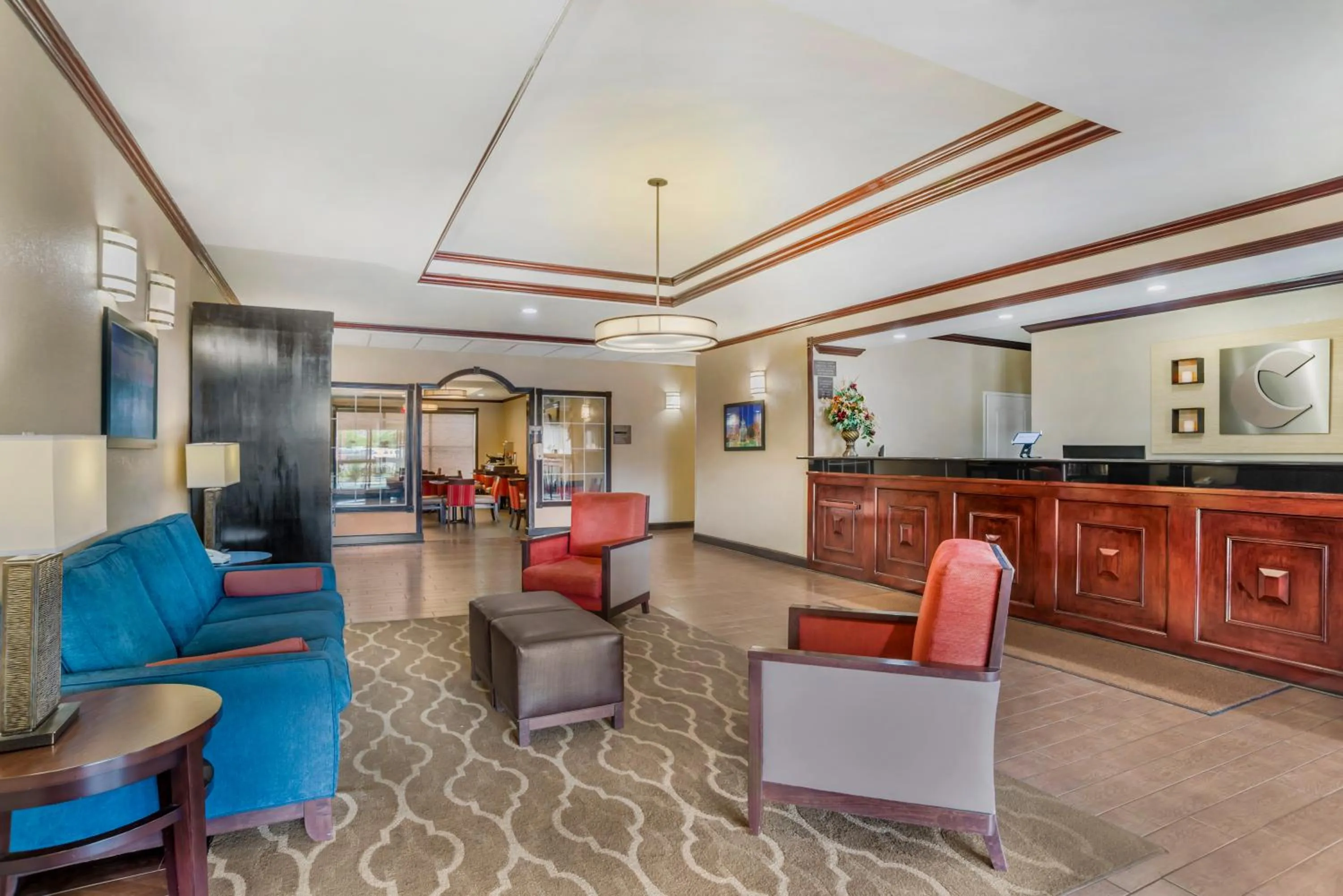 Lobby or reception in Comfort Suites Montgomery East Monticello Dr