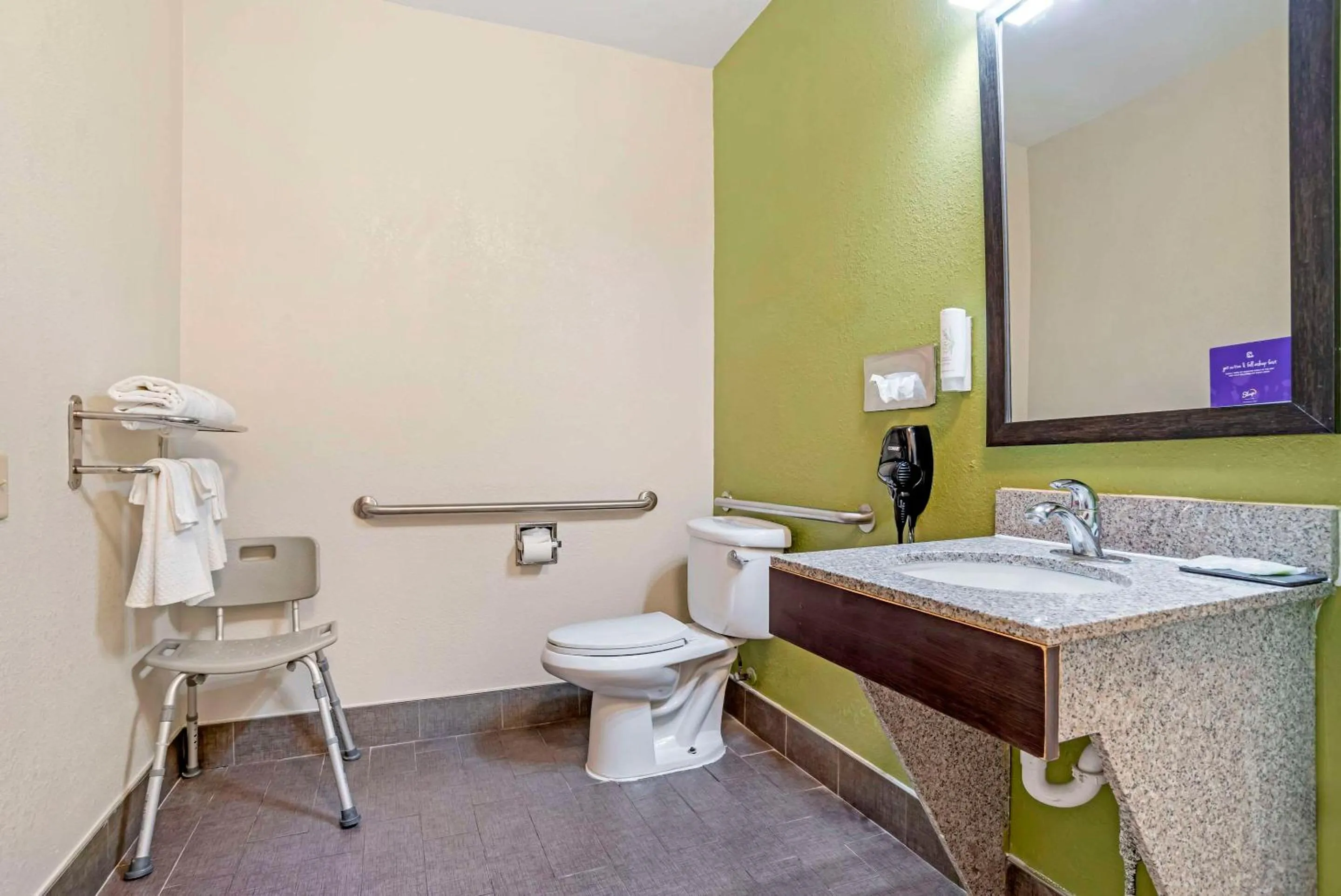 Bedroom in Sleep Inn & Suites Montgomery East I-85