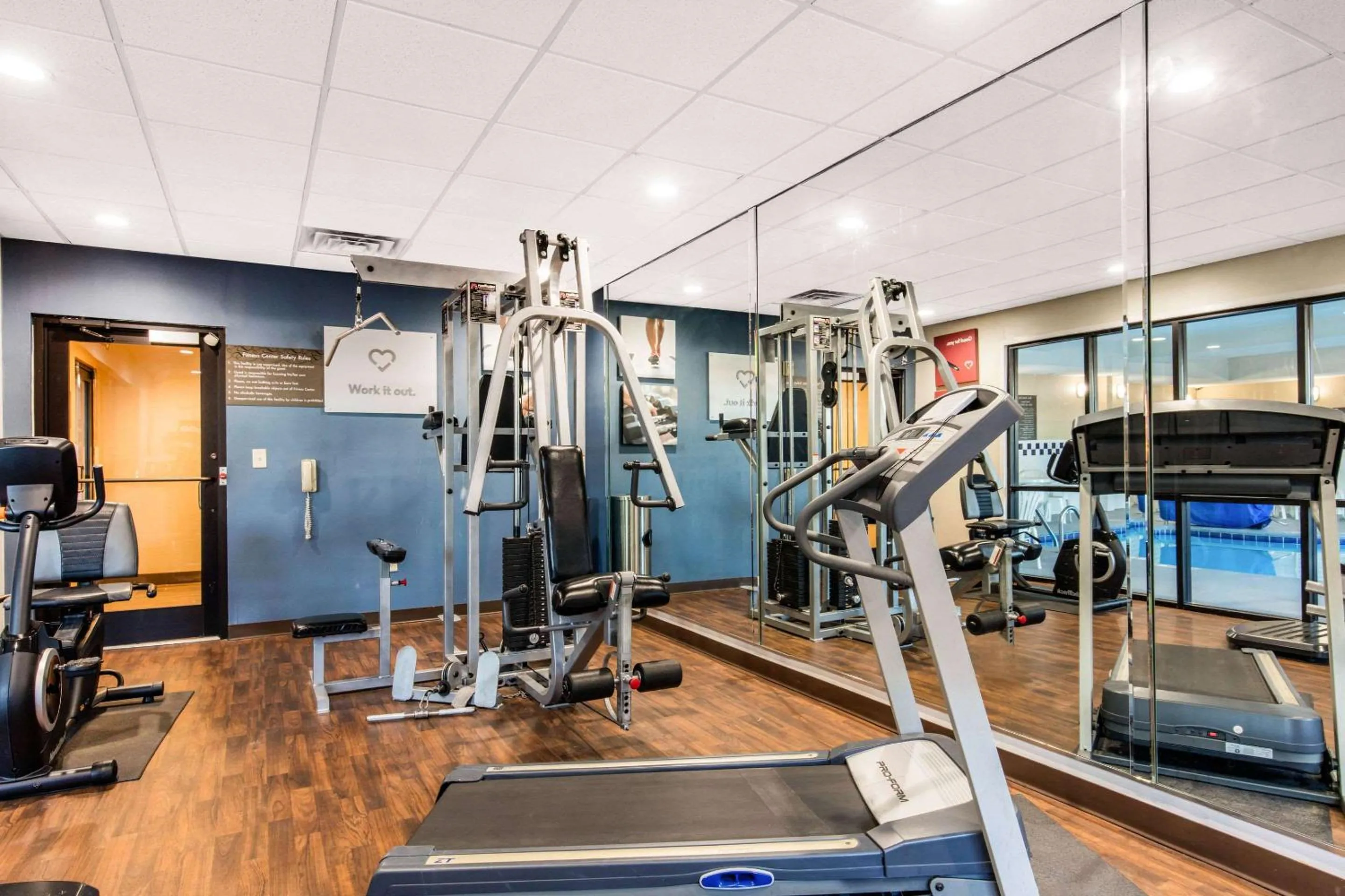 Fitness centre/facilities in Comfort Suites Tuscaloosa near University