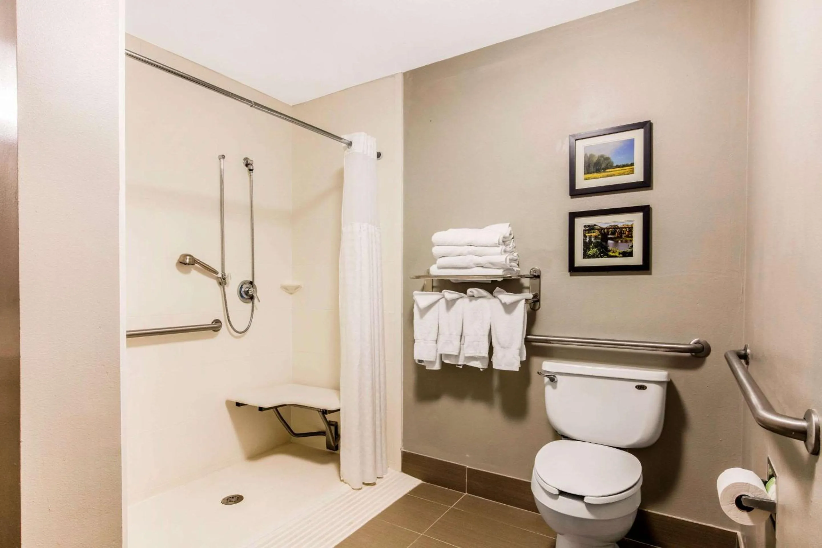 Bathroom in Comfort Suites Tuscaloosa near University