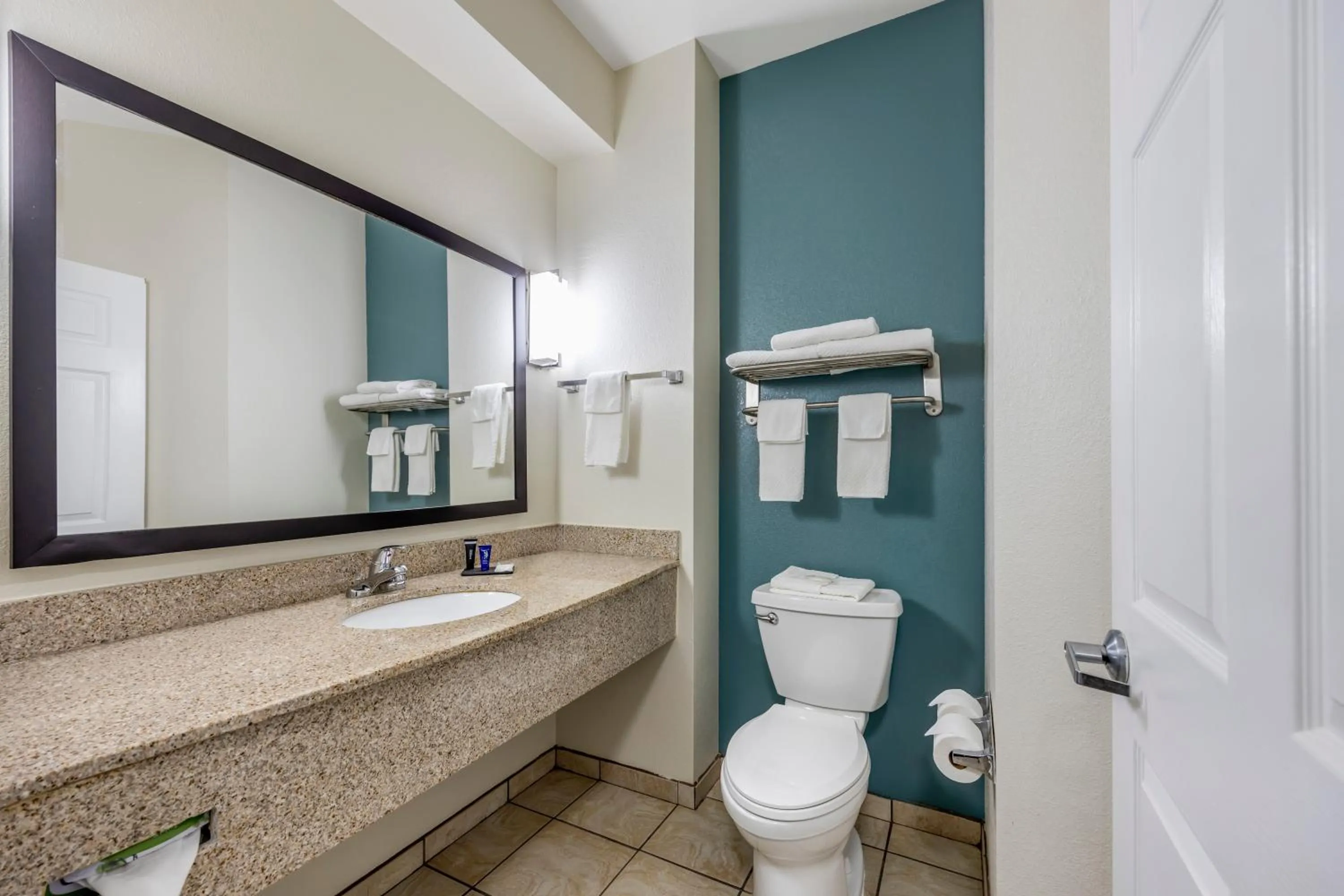 Bathroom in Sleep Inn & Suites Huntsville near US Space & Rocket Center