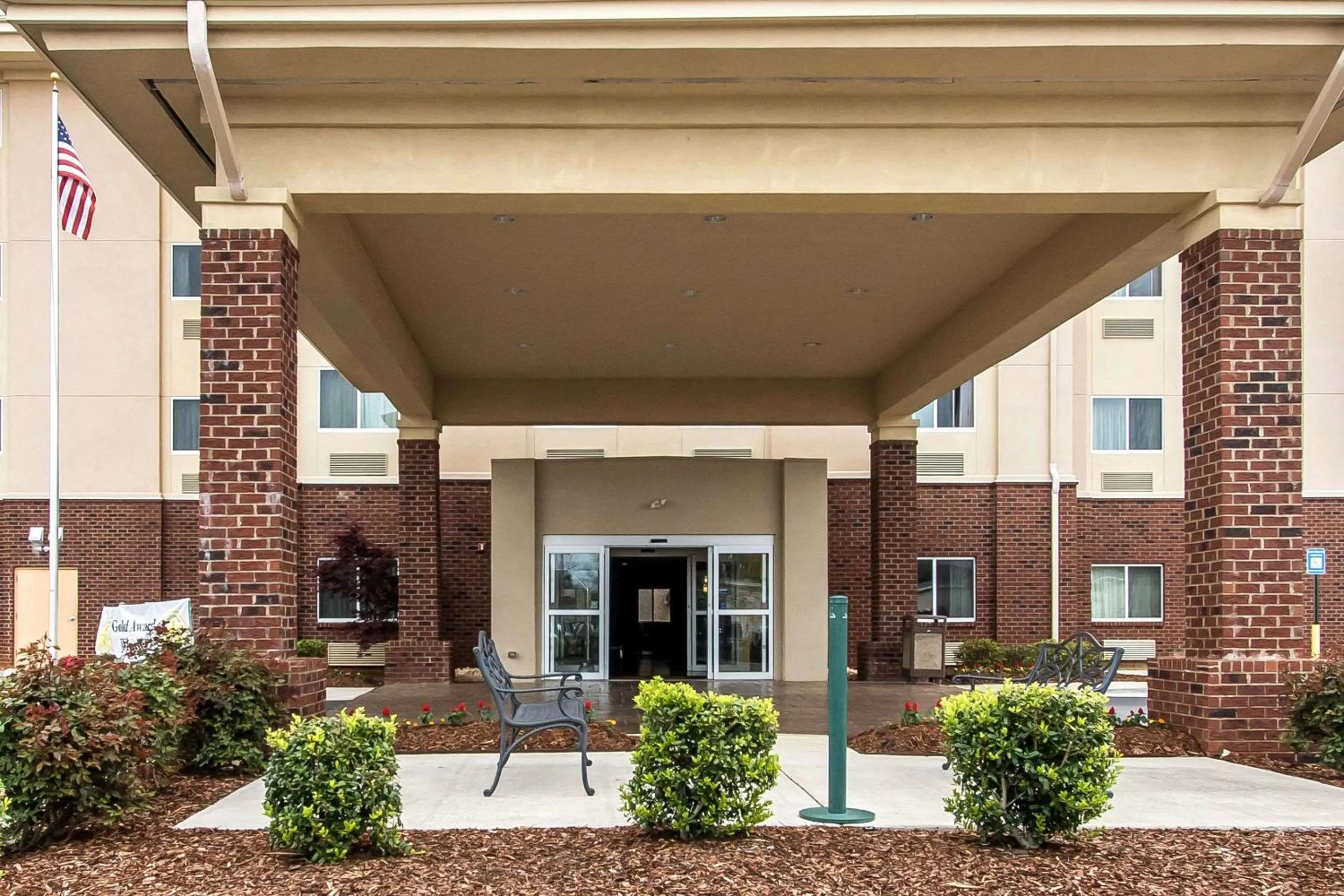 Property building in Sleep Inn & Suites Huntsville near US Space & Rocket Center