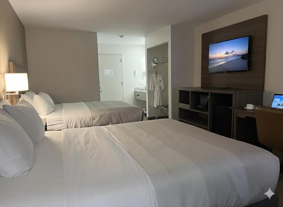 Bed in Quality Inn Pell City I-20 exit 158