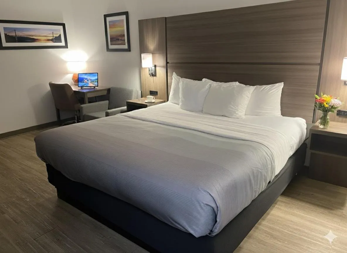 Bed in Quality Inn Pell City I-20 exit 158