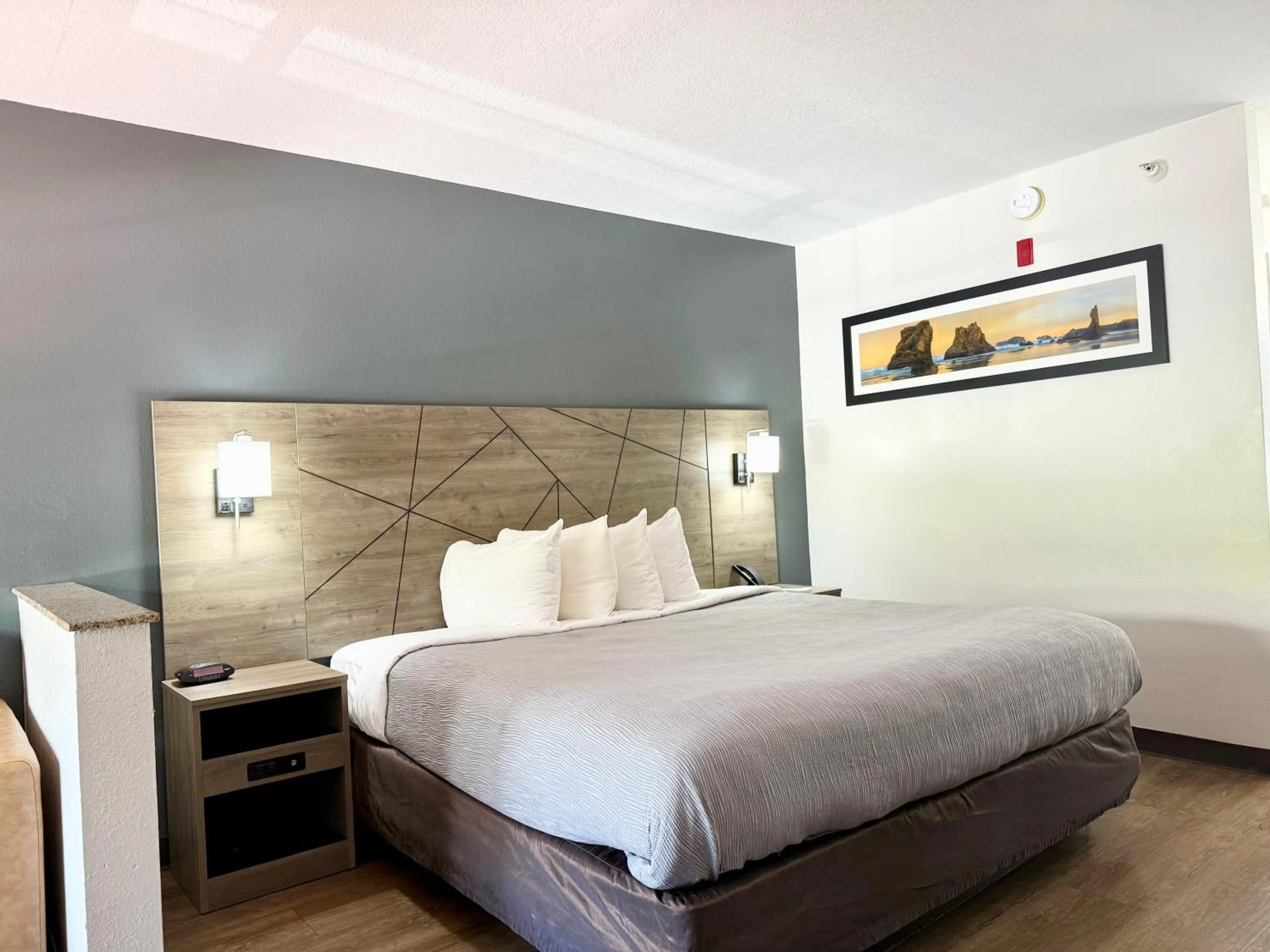 Bed in Quality Inn & Suites Greenville I-65