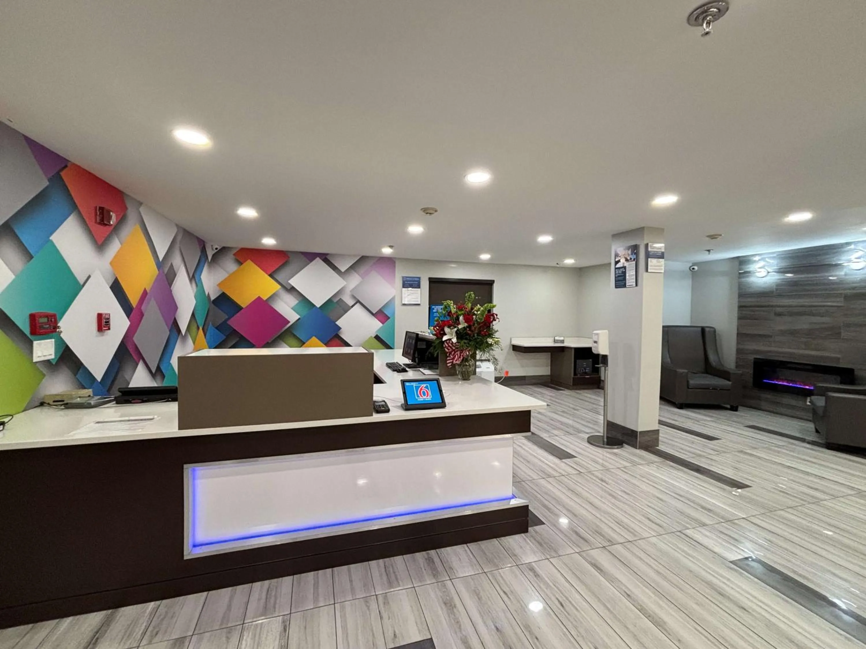 Lobby or reception in Motel 6 Prattville AL