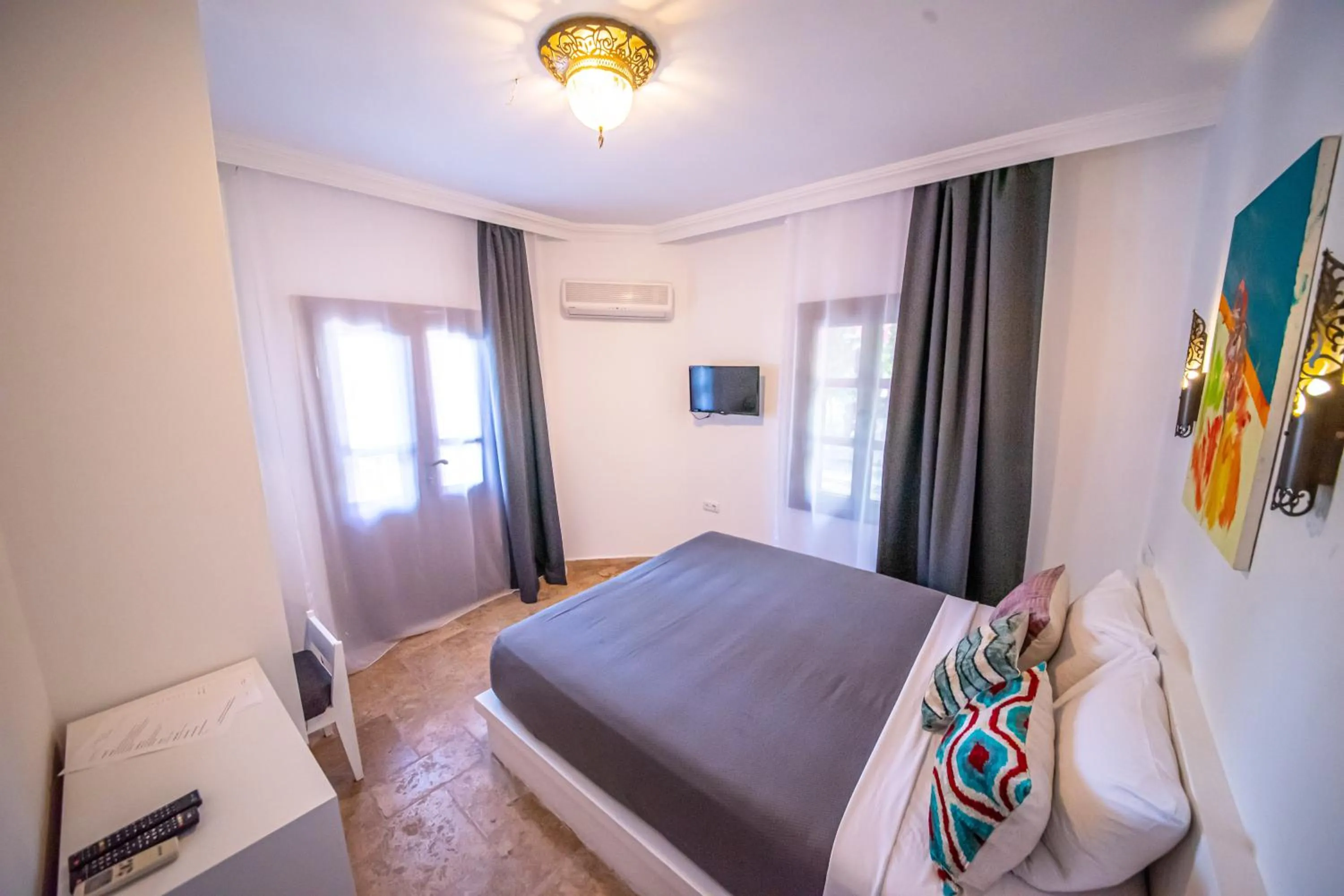 Bed in Murat Pasha Mansion