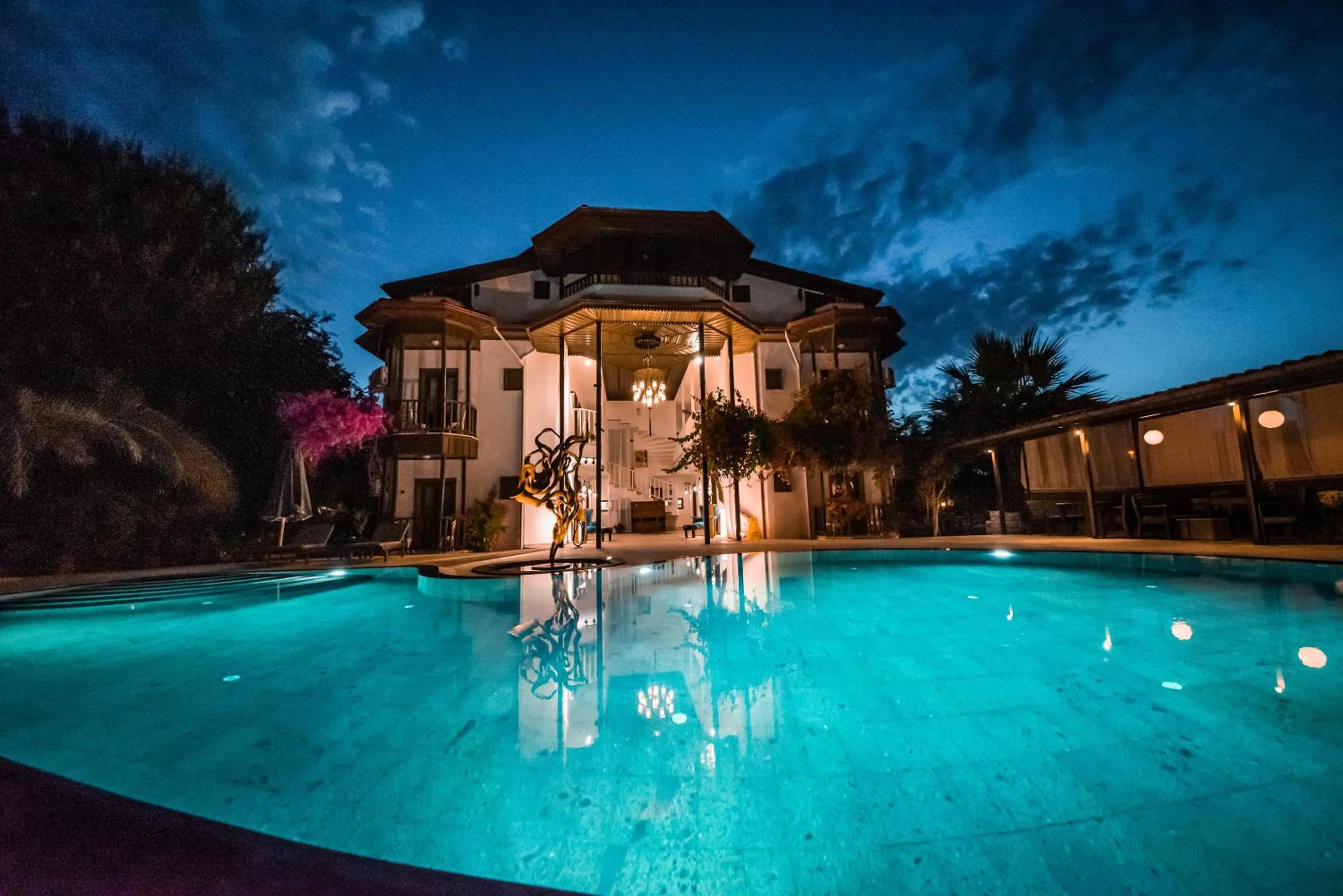 Pool view in Murat Pasha Mansion
