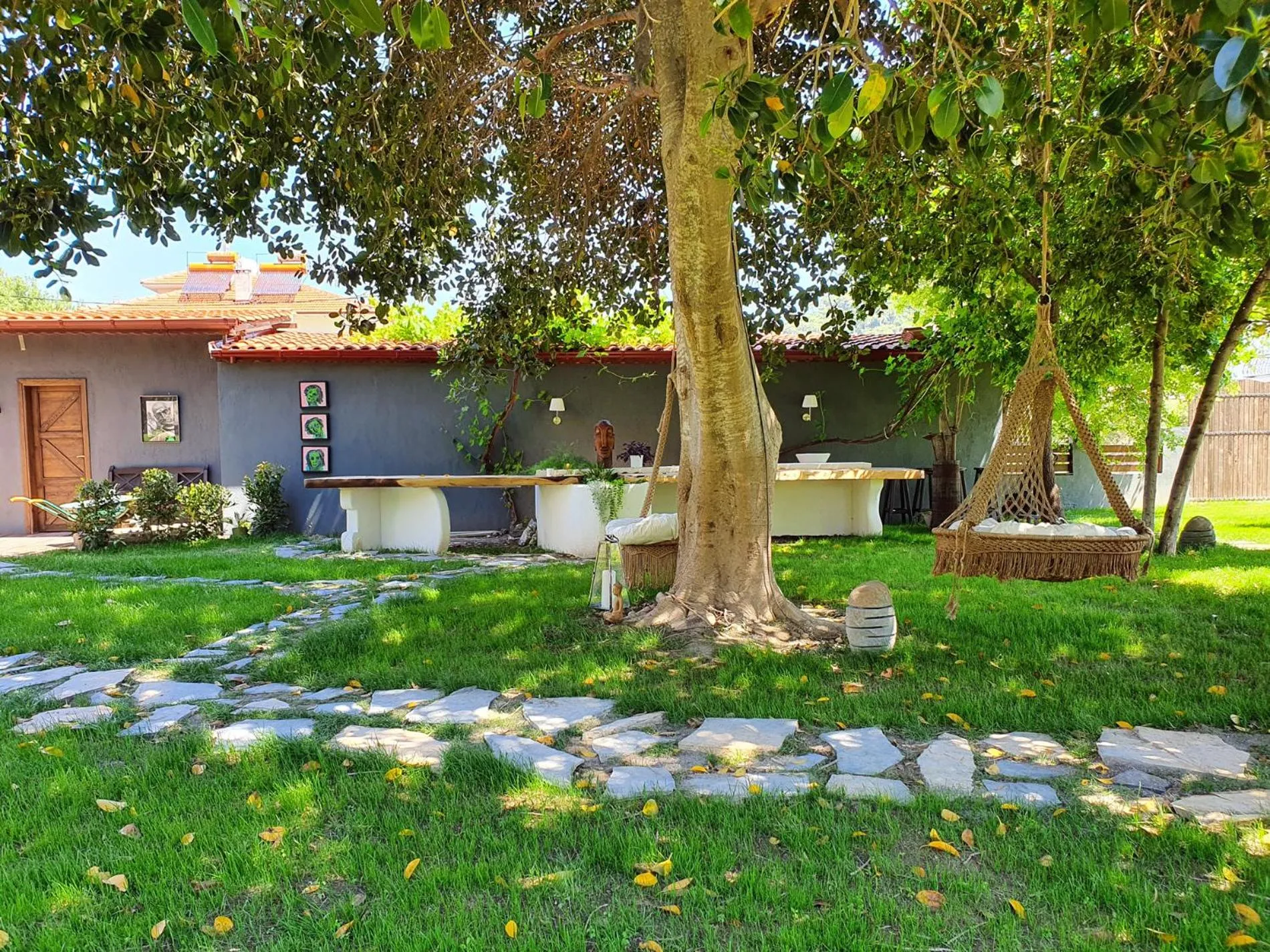 Garden in Murat Pasha Mansion