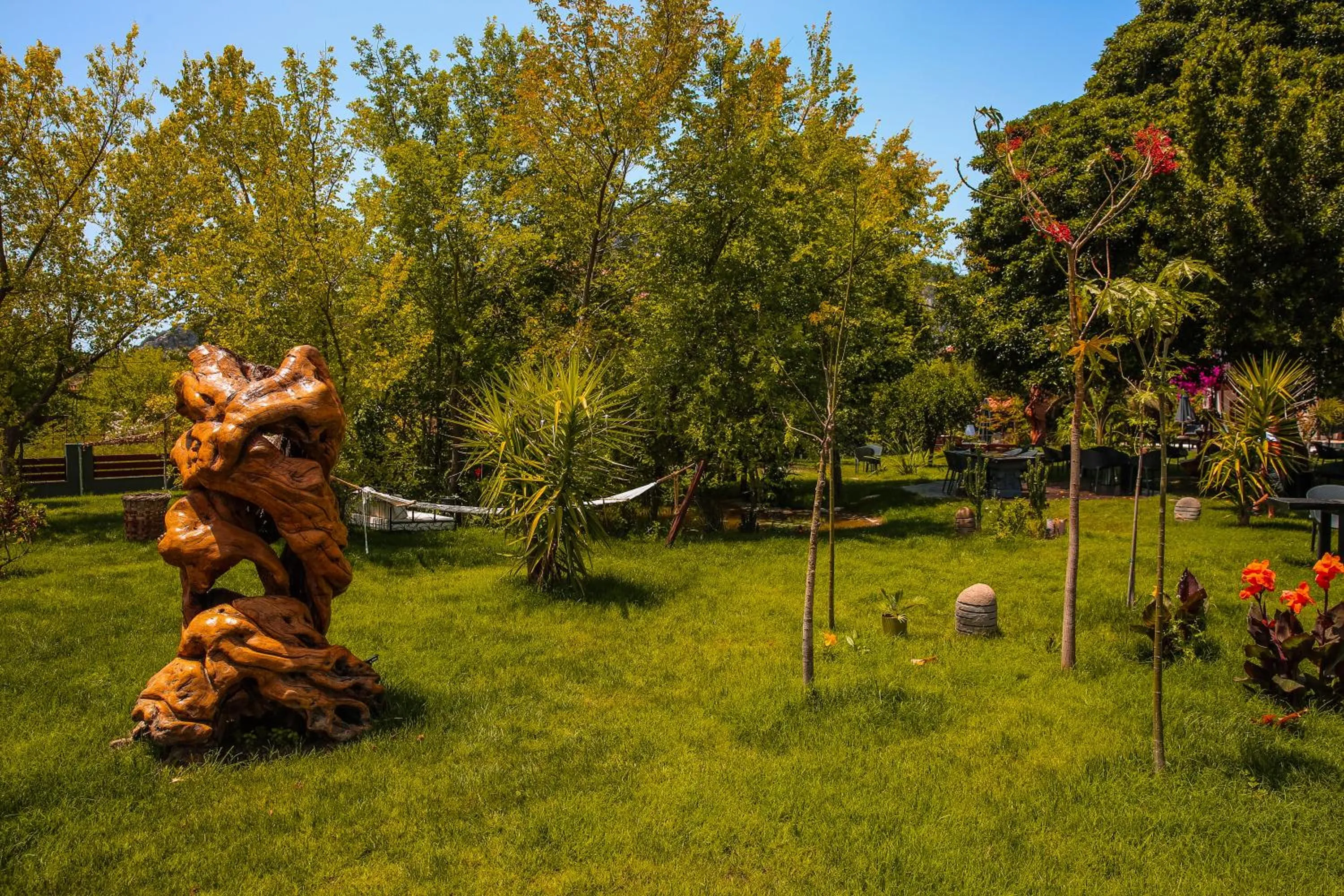 Garden in Murat Pasha Mansion