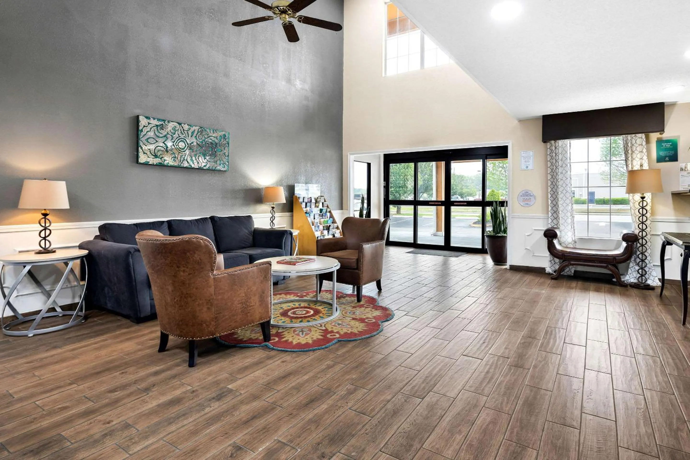 Lobby or reception in Quality Inn Decatur River City