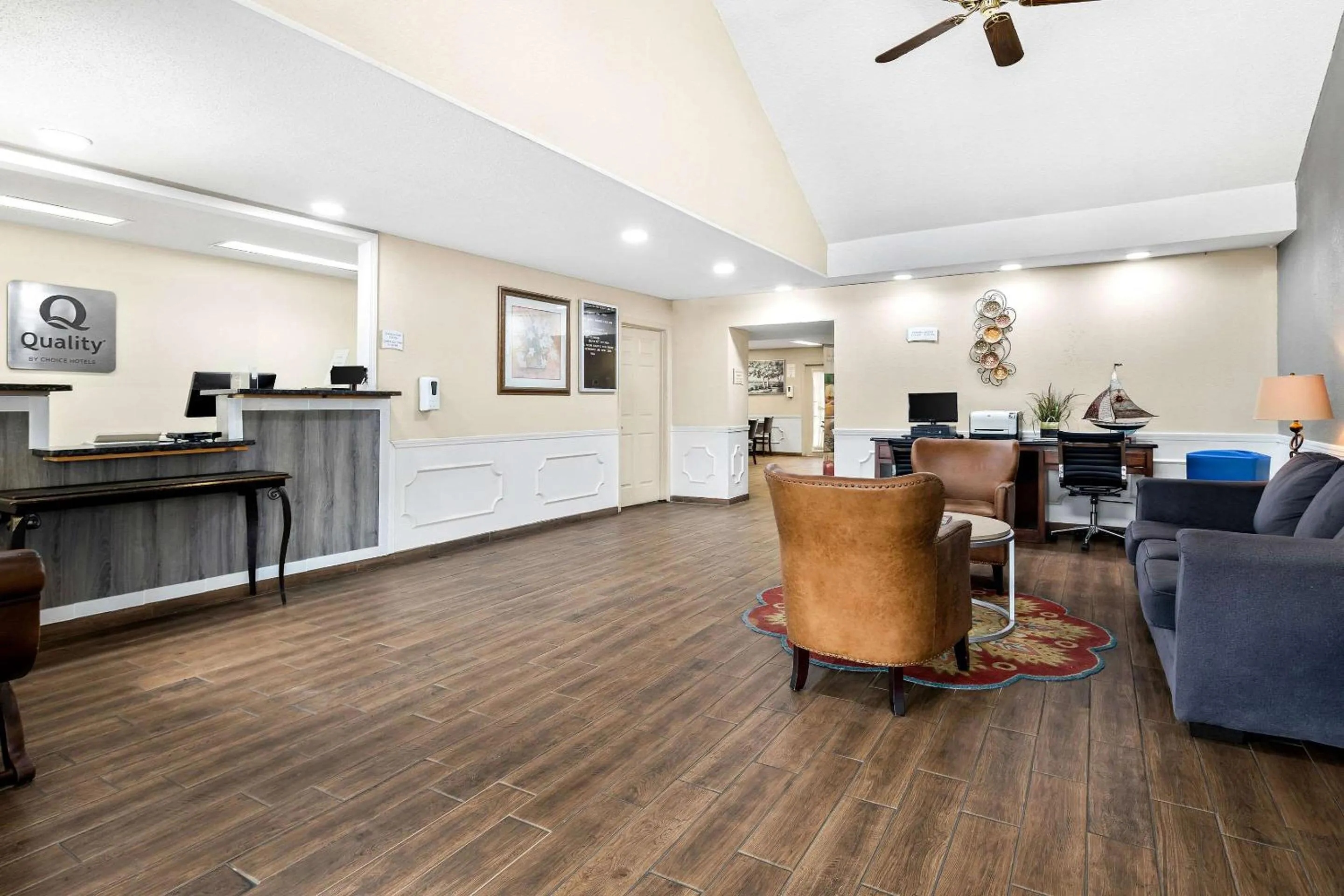 Lobby or reception in Quality Inn Decatur River City