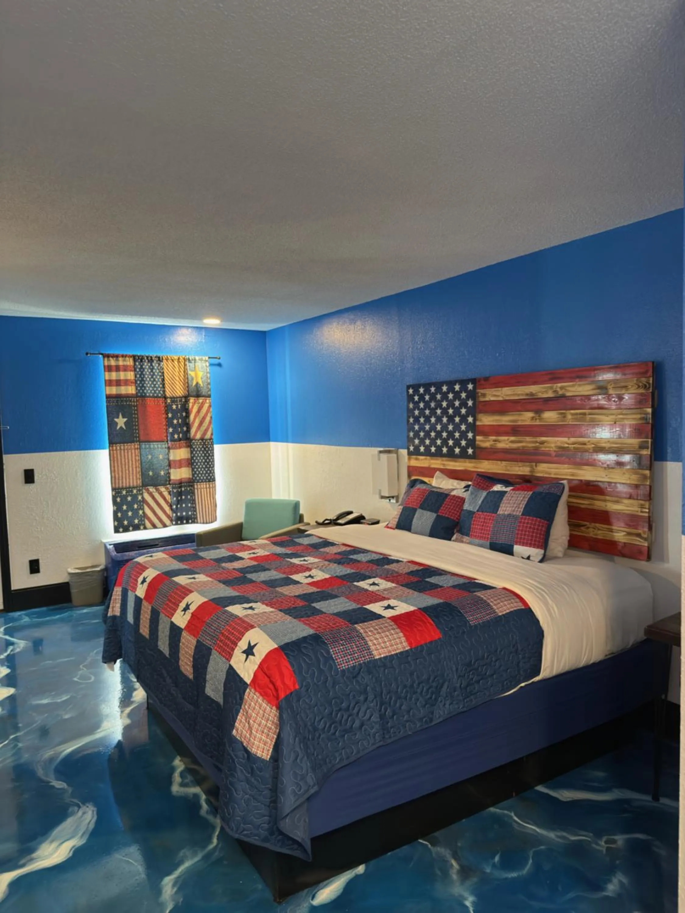 Bed in Southern Soho Boutique Hotel