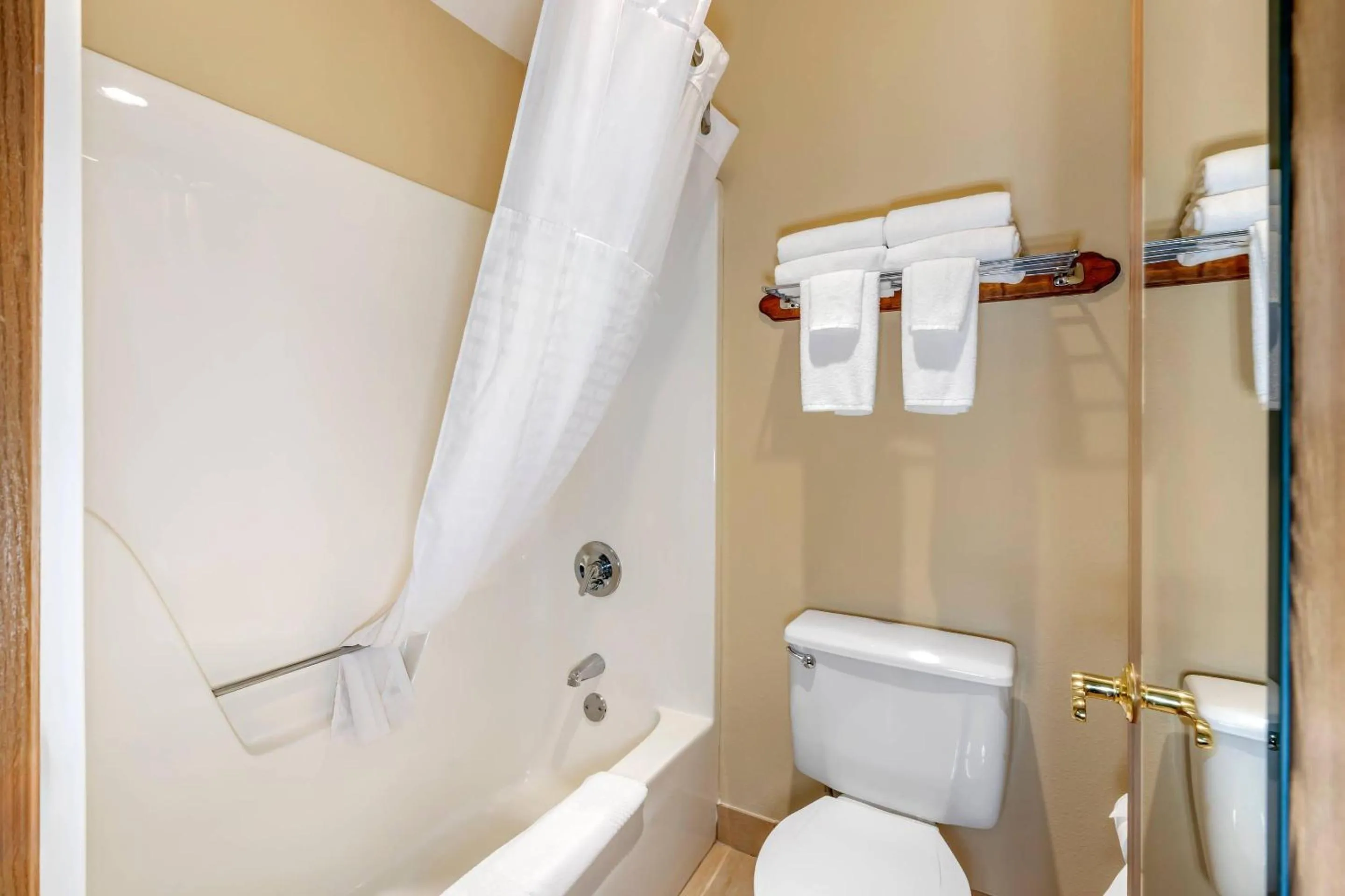 Bedroom in Quality Inn Eureka Springs South