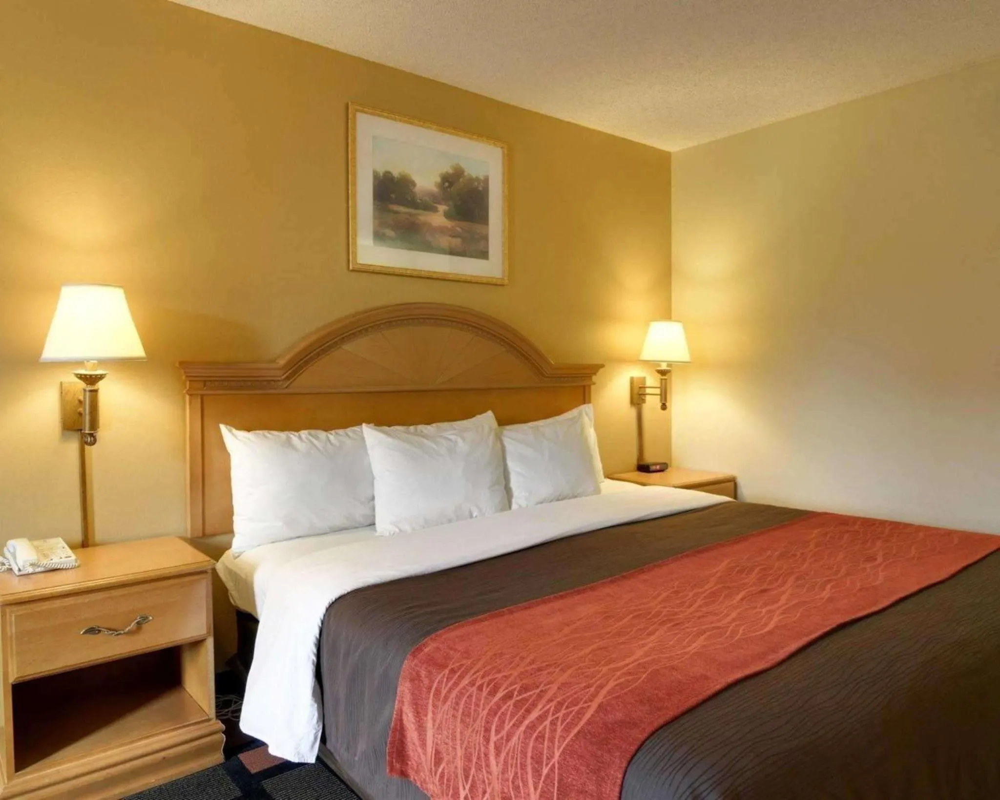 Photo of the whole room, Bed in Quality Inn & Suites Malvern