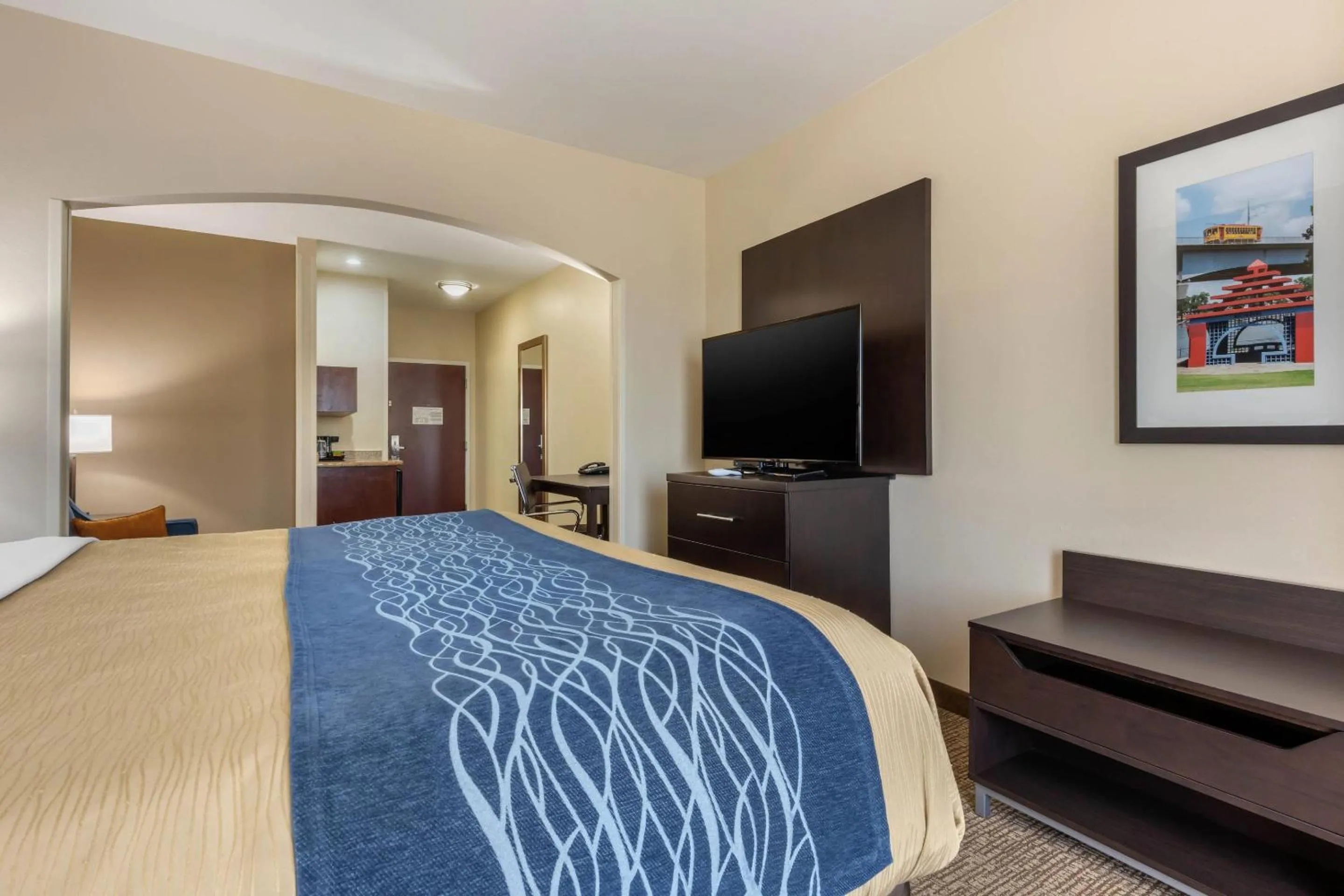 Bedroom, Bed in Comfort Inn & Suites North Little Rock McCain Mall